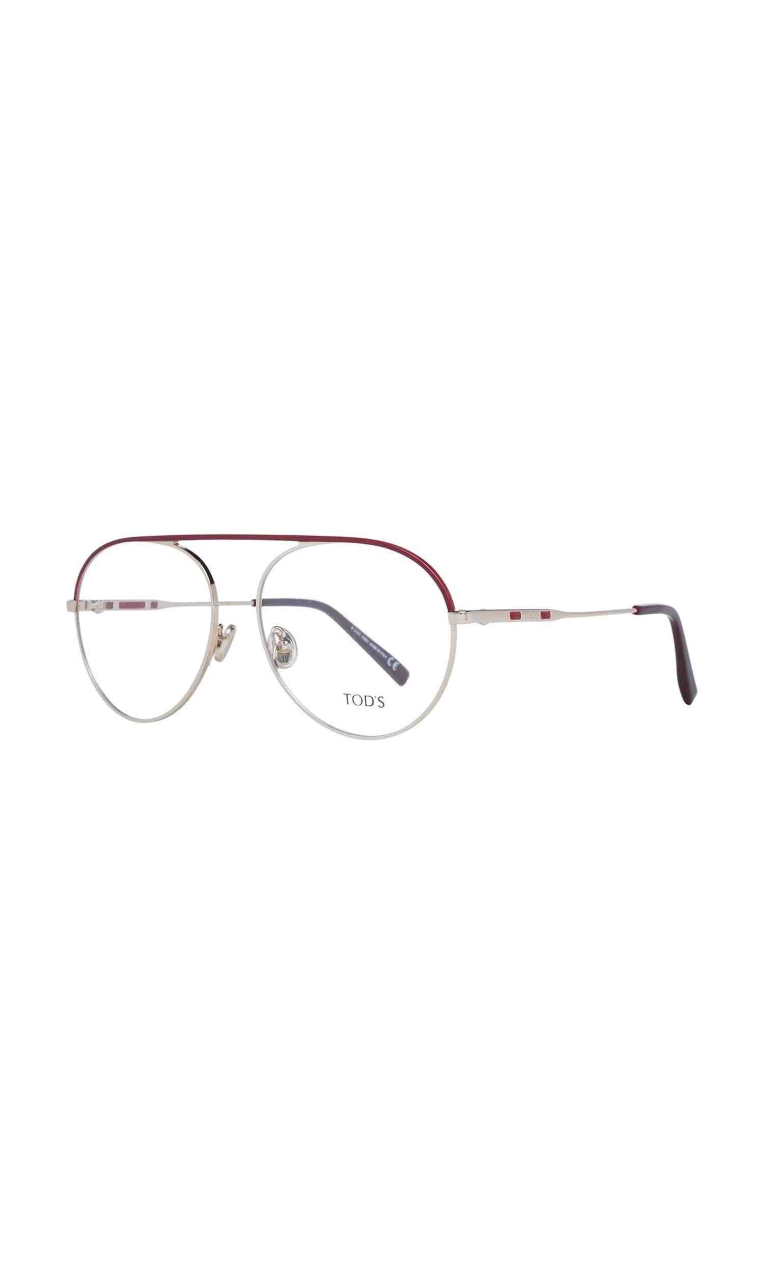 Tod’S Red Women Optical Frame Glam Steals