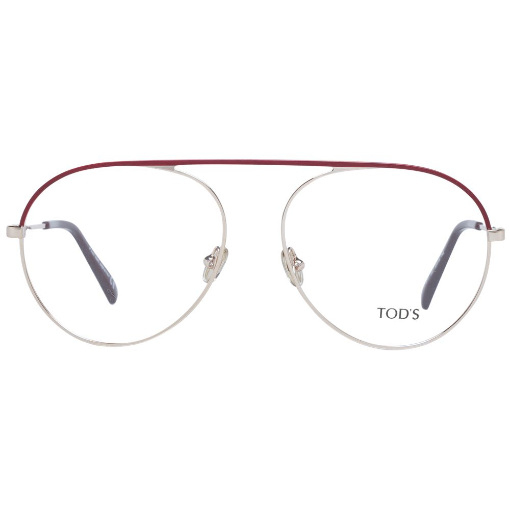 Tod’S Red Women Optical Frame Glam Steals