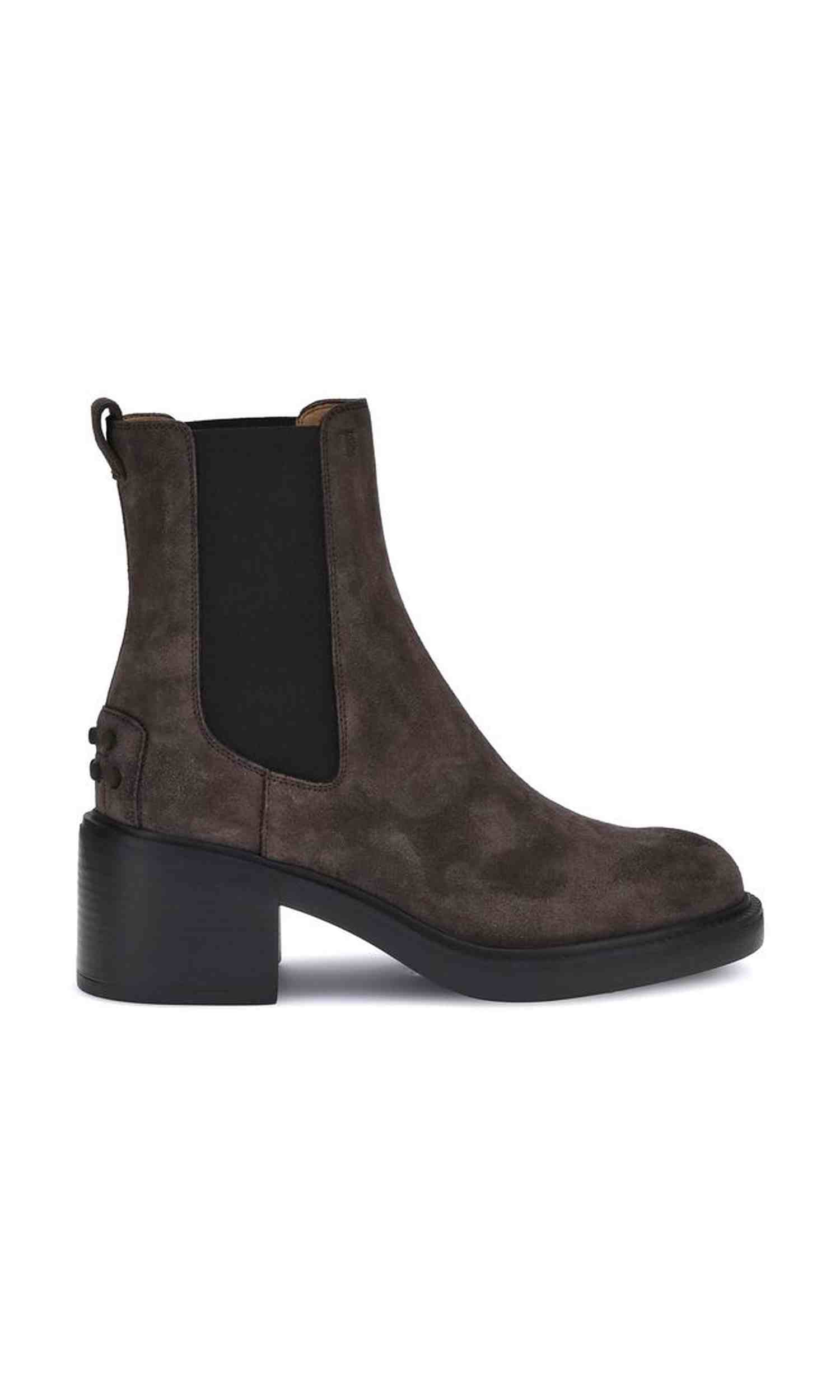 Tod’S Suede Ankle Boots Glam Steals