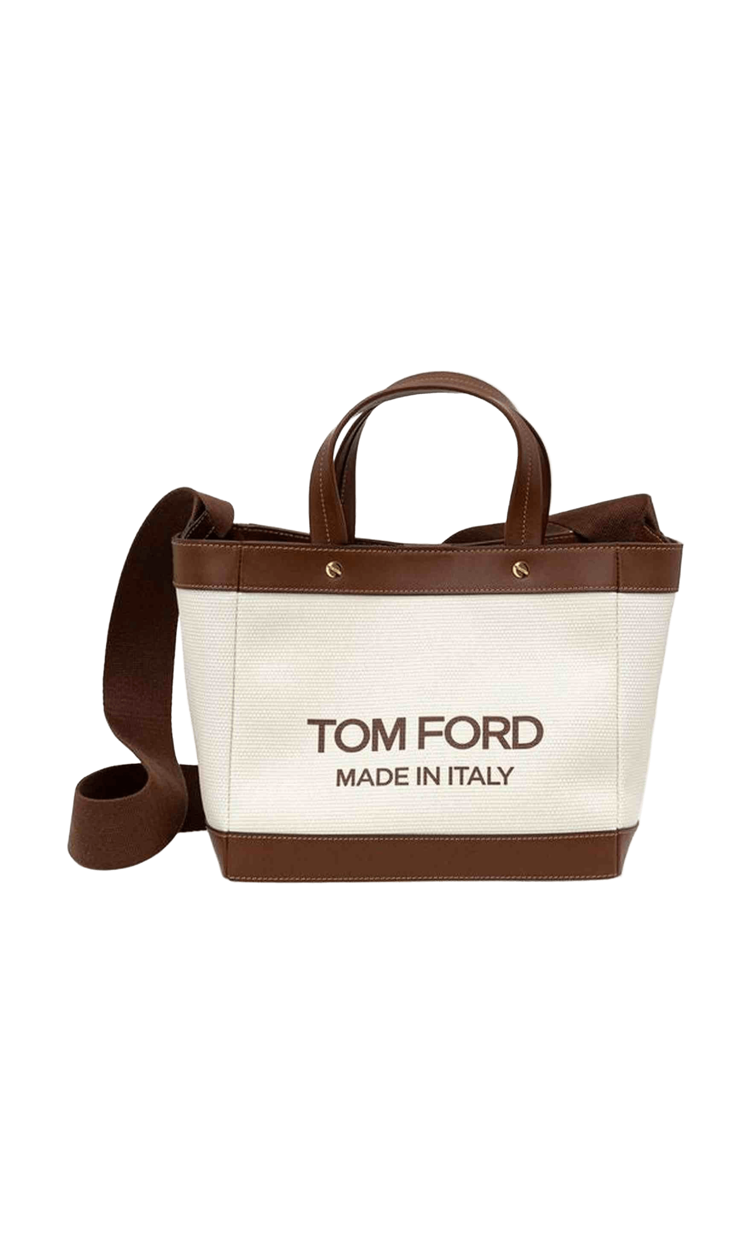 Tom Ford Beige Cotton Tote Bag Glam Steals