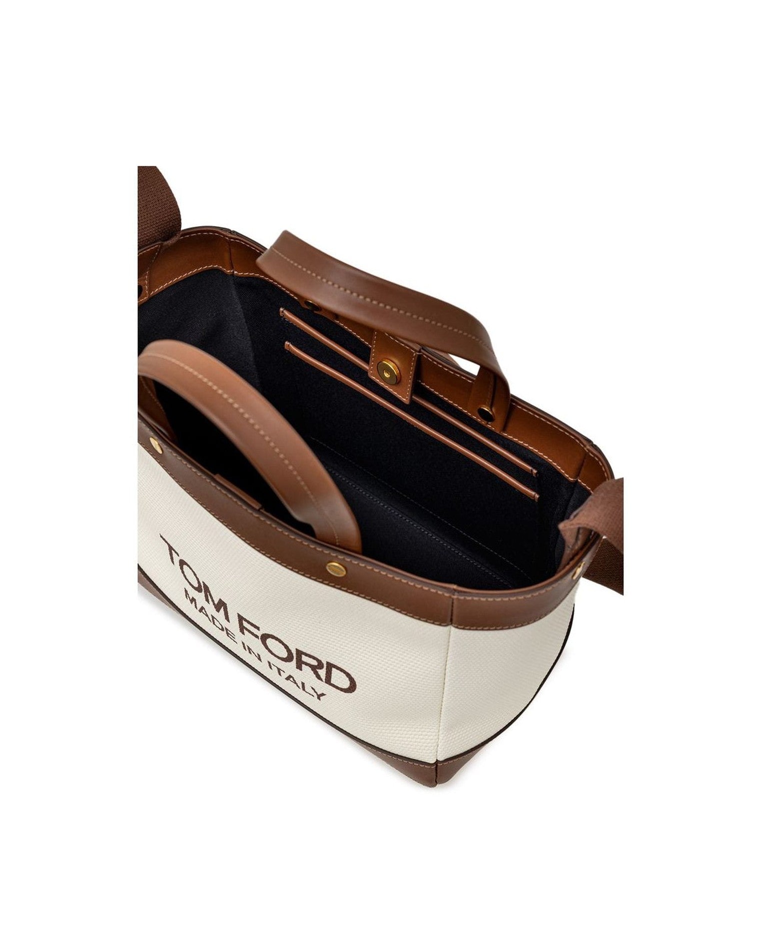 Tom Ford Beige Cotton Tote Bag Glam Steals