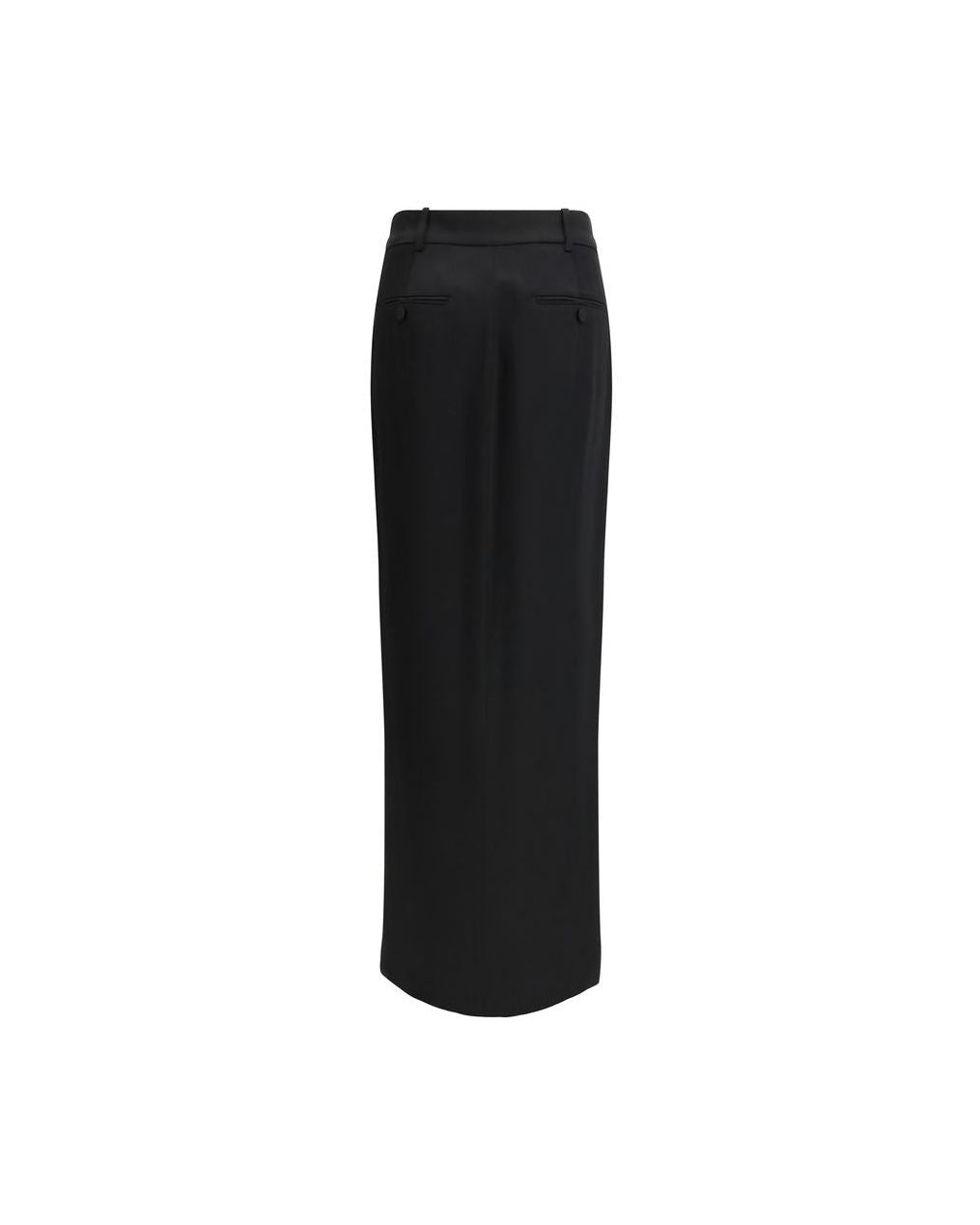 Tom Ford Black Acetate Long Skirt 