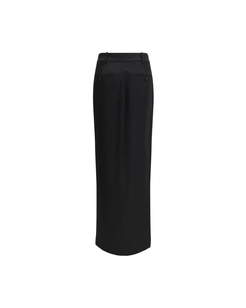 Tom Ford Black Acetate Long Skirt Glam Steals