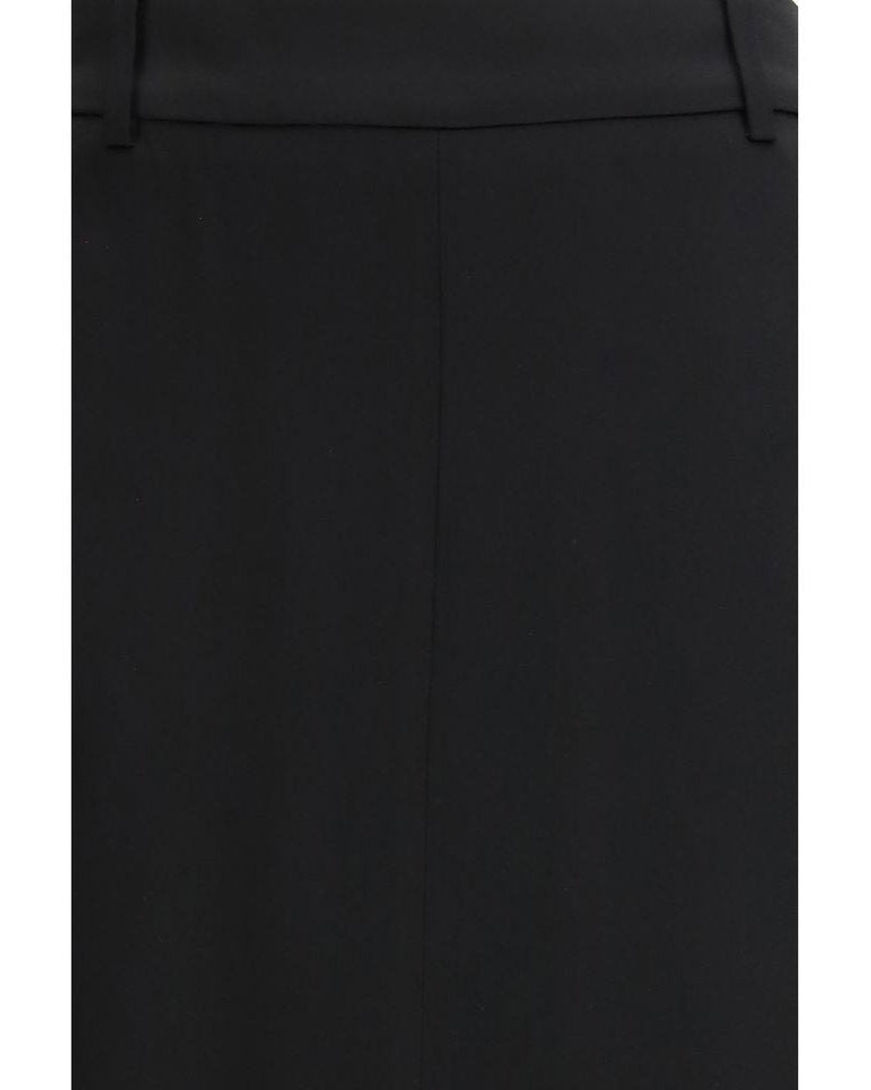 Tom Ford Black Acetate Long Skirt 