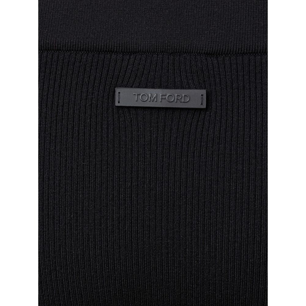 Tom Ford Black Cashmere Midi Glam Steals