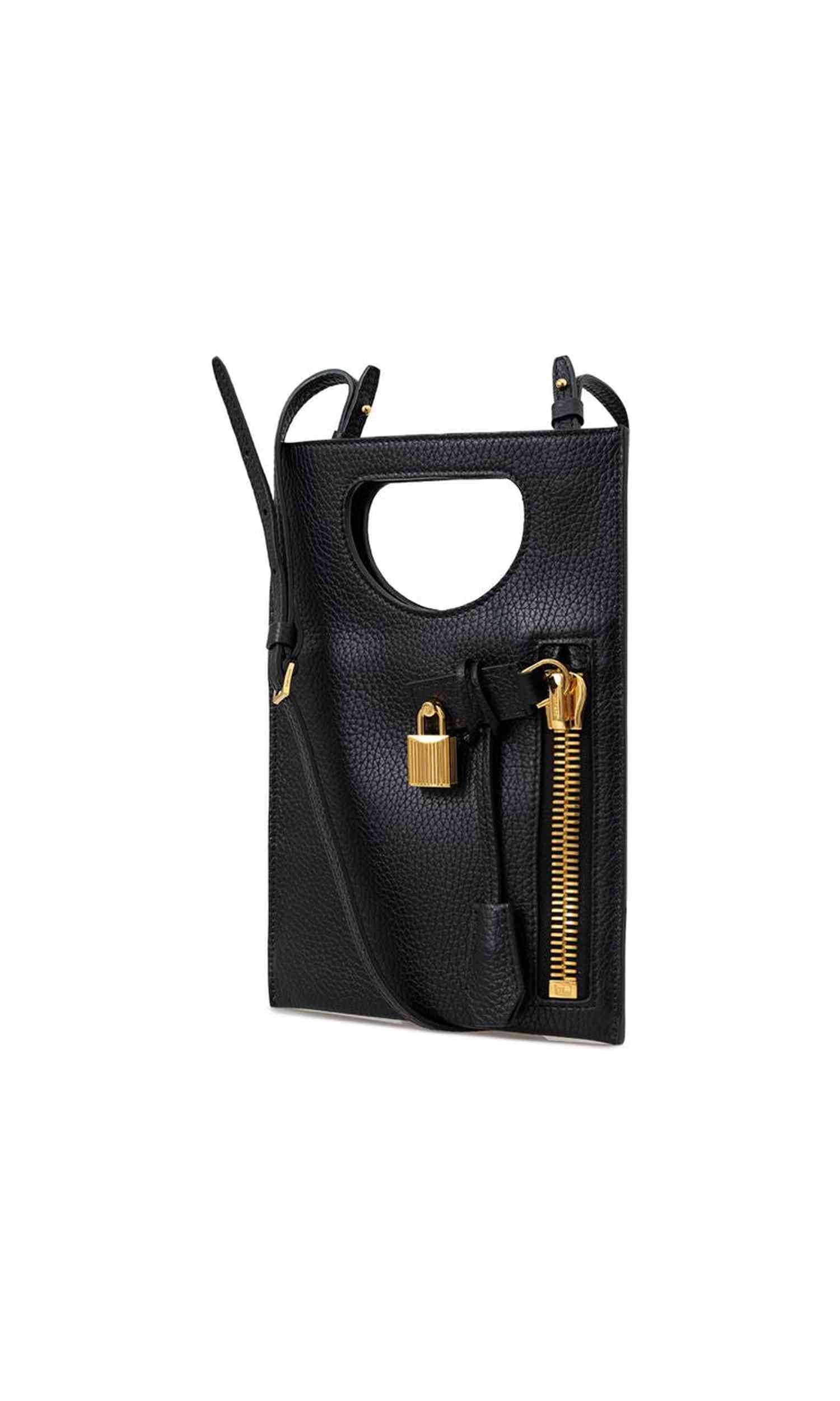 Tom Ford Black Leather Shoulder Bag Glam Steals