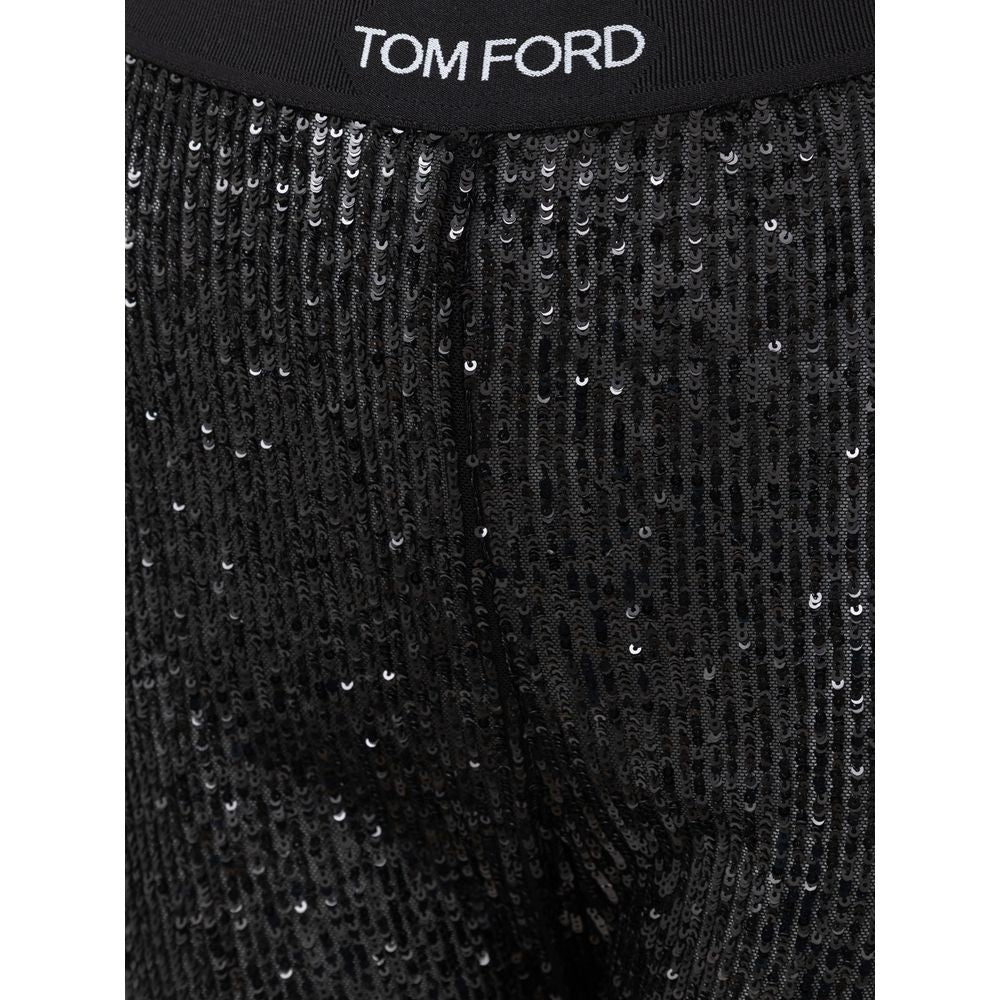 Tom Ford Black Polyester Joggers Workout Pant Glam Steals