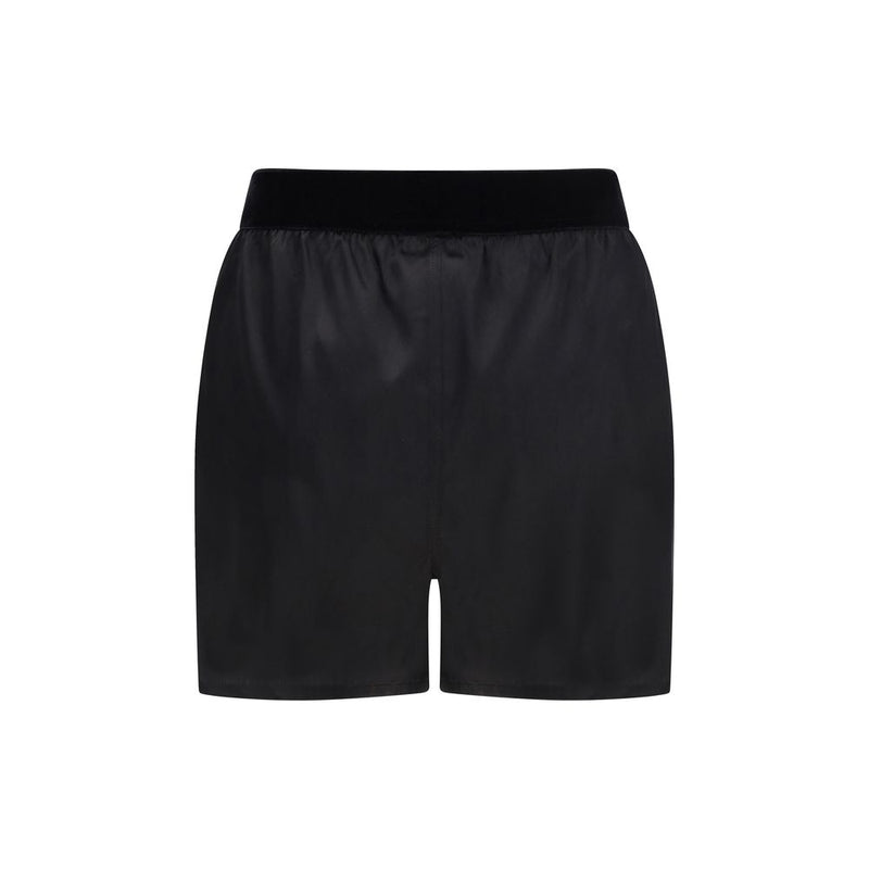 Tom Ford Black Silk Bermuda Shorts Glam Steals