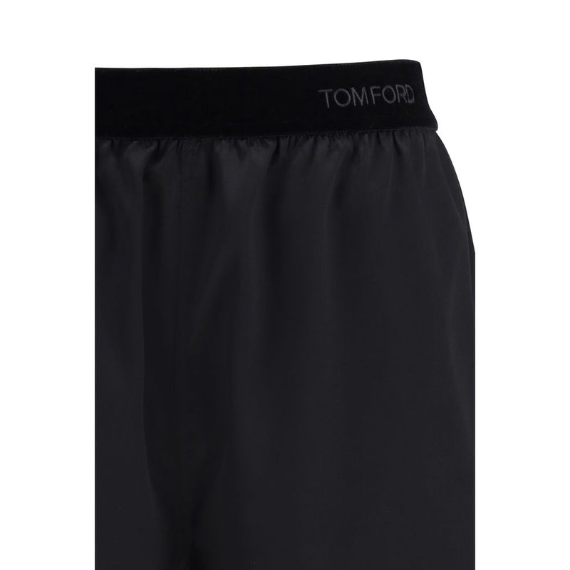 Tom Ford Black Silk Bermuda Shorts Glam Steals