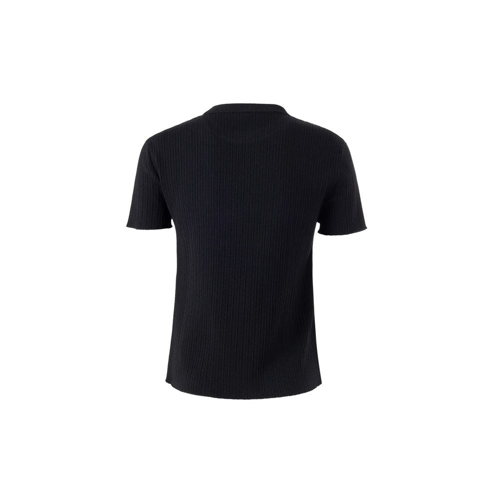 Tom Ford Black Silk T-Shirt Glam Steals
