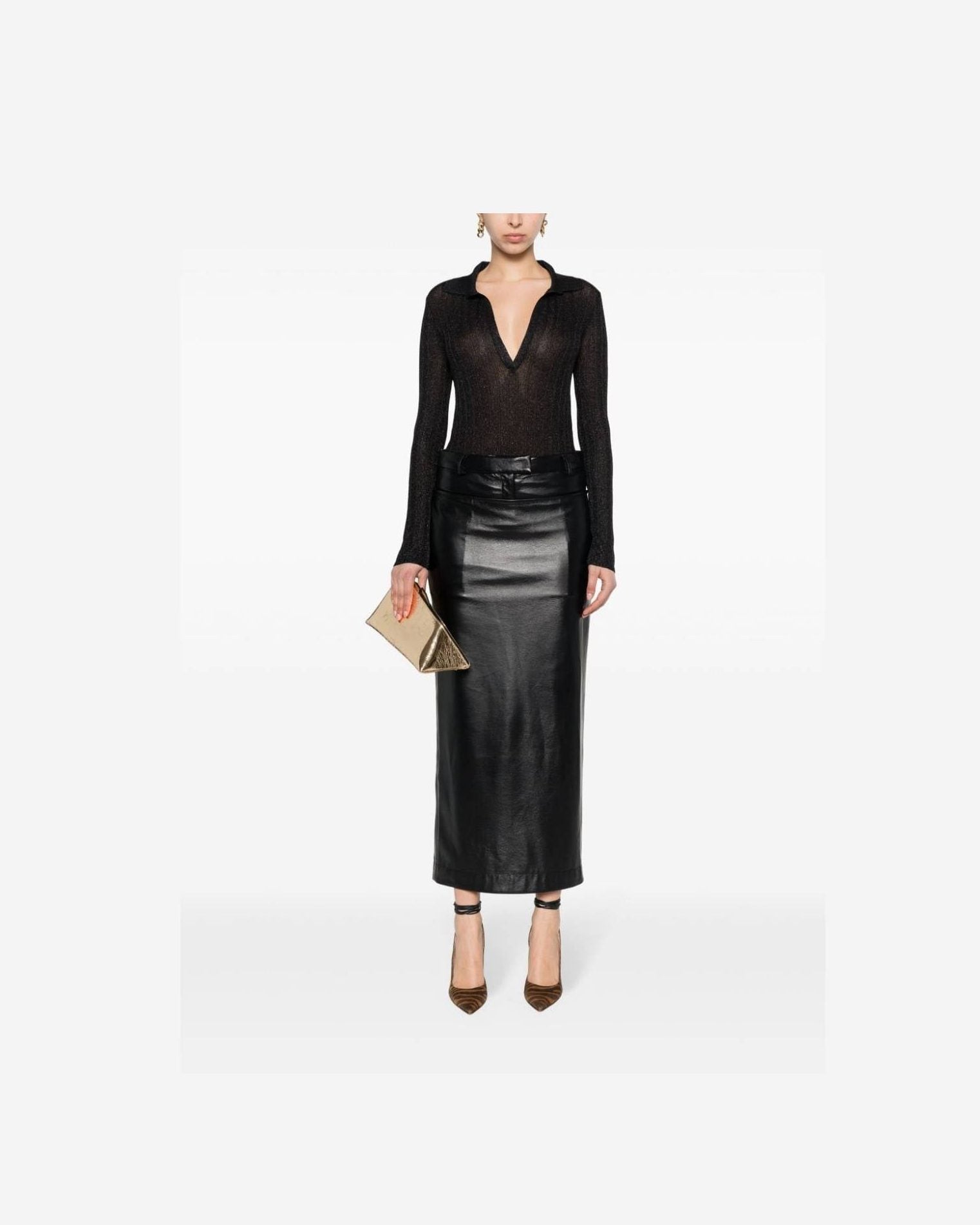 Tom Ford Black T-shirt and Polo Glam Steals