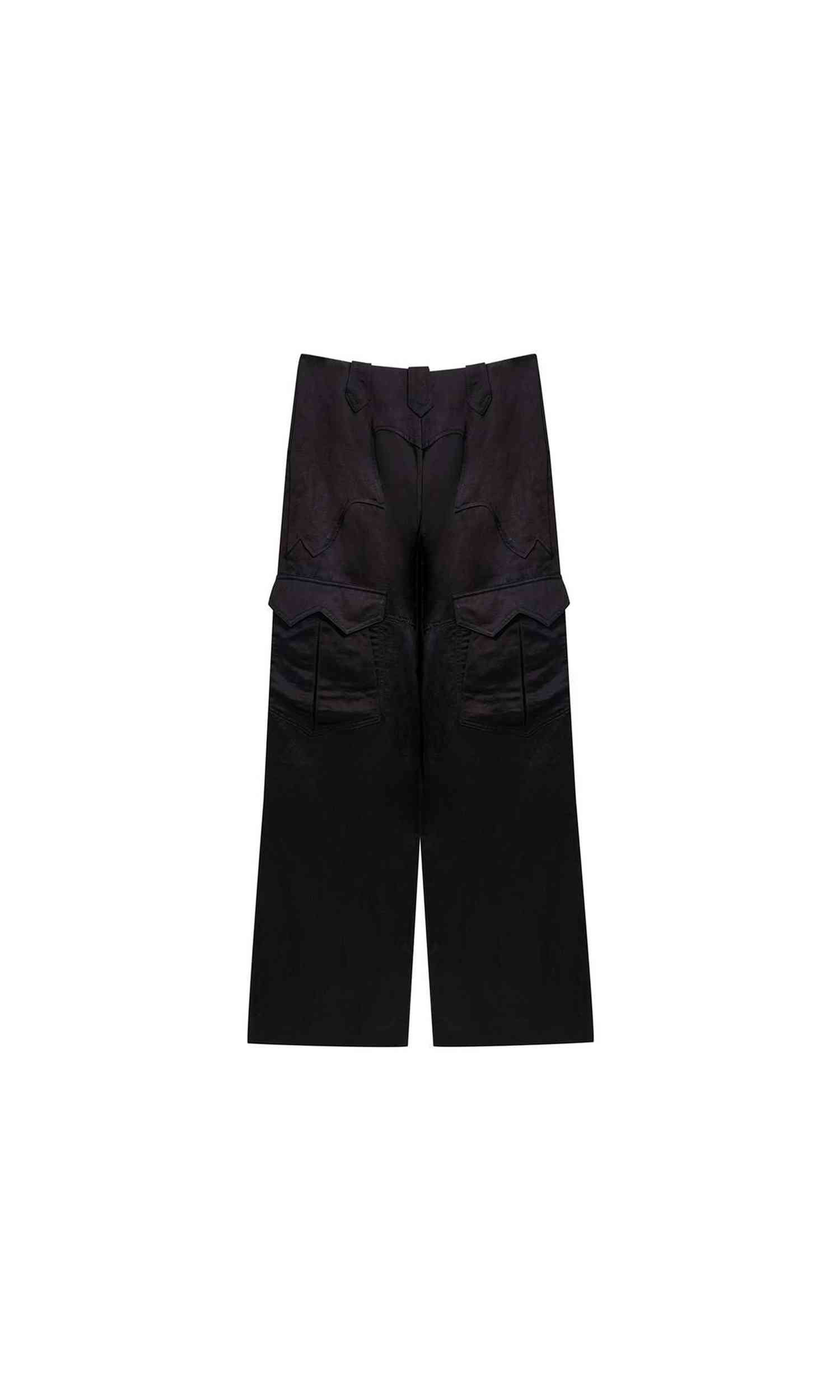Tom Ford Black Viscose Cargo Pant Glam Steals