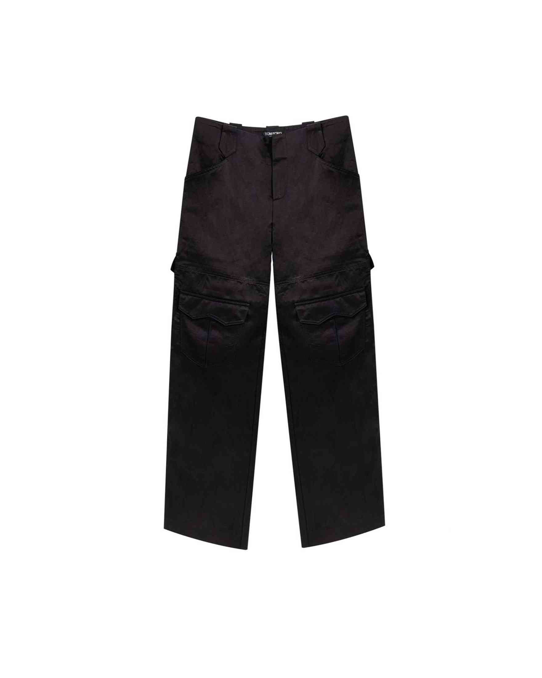 Tom Ford Black Viscose Cargo Pant Glam Steals