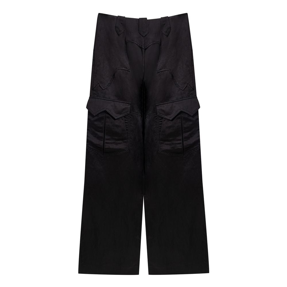 Tom Ford Black Viscose Cargo Pant Glam Steals