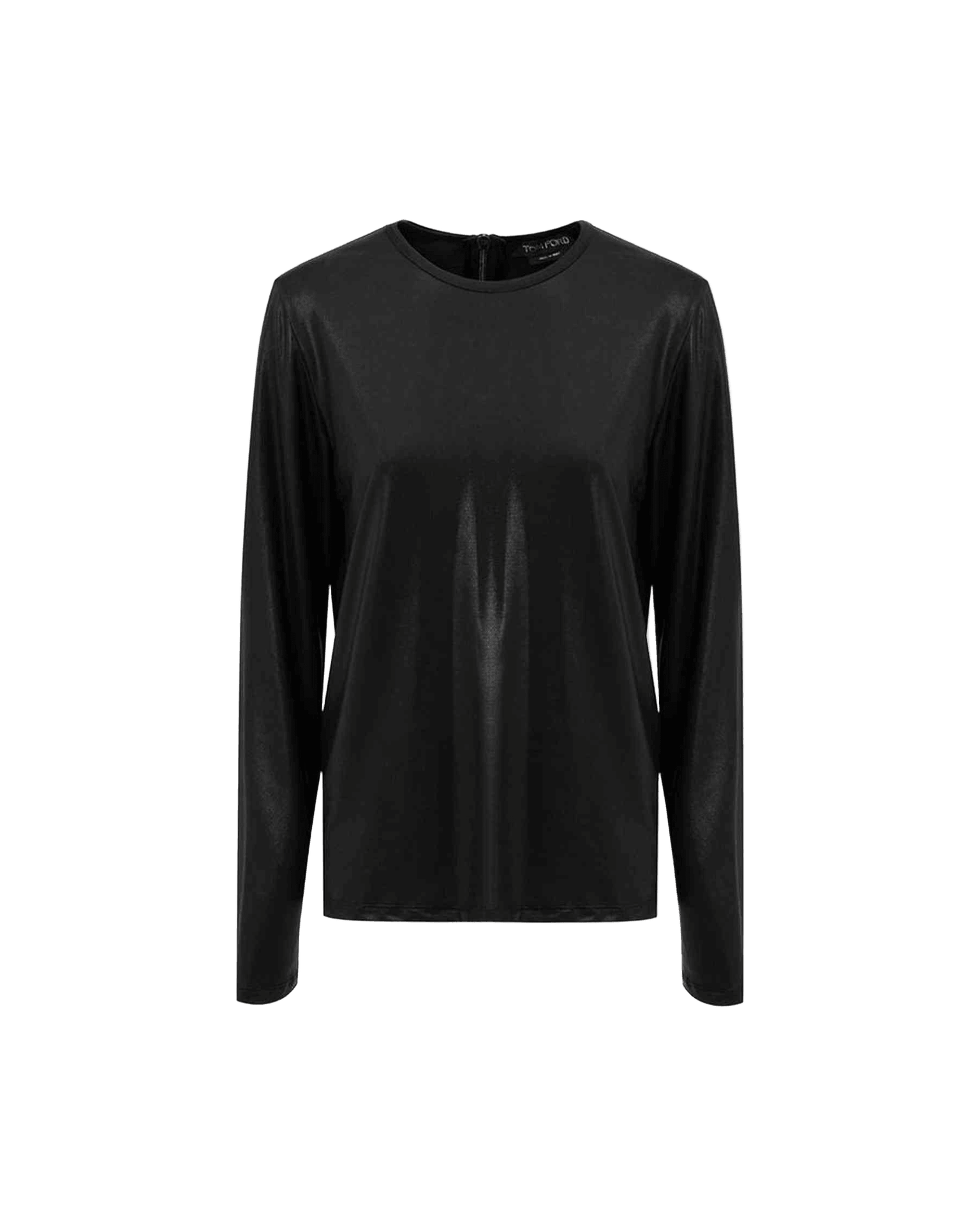 Tom Ford Black Viscose Long Sleeve Glam Steals