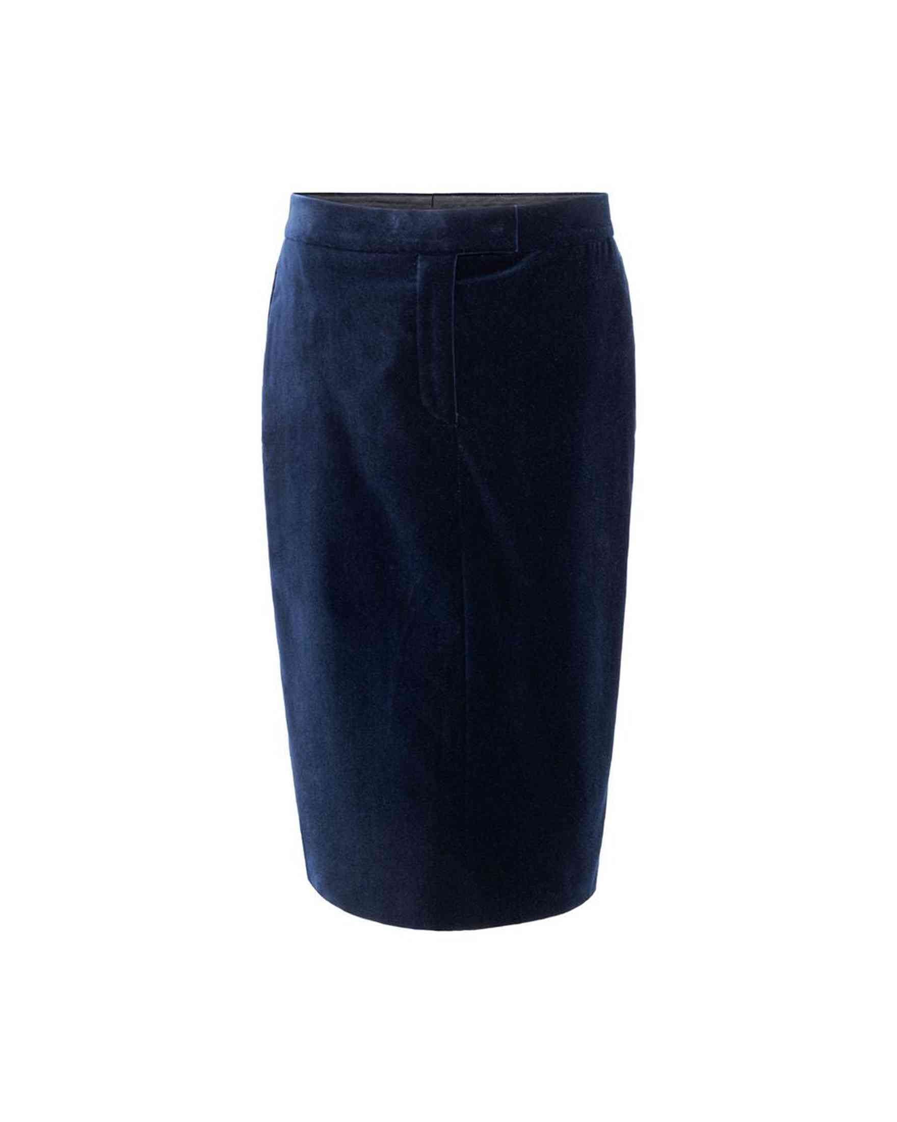 Tom Ford Blue Cotton Skirt Glam Steals