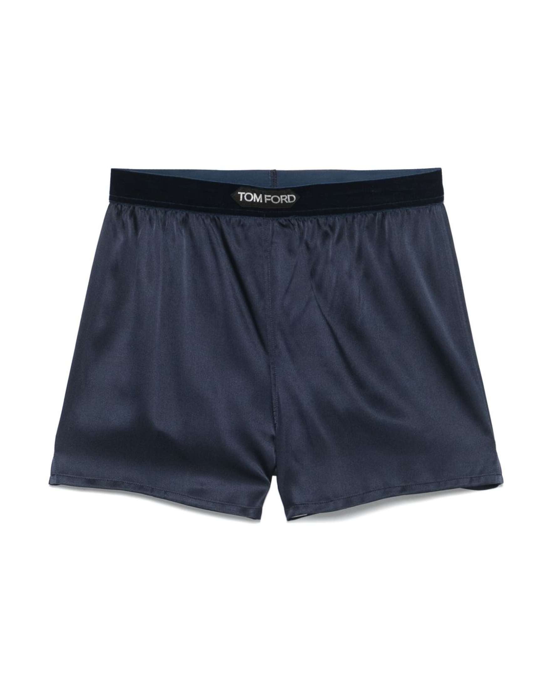 Tom Ford Blue Shorts Glam Steals