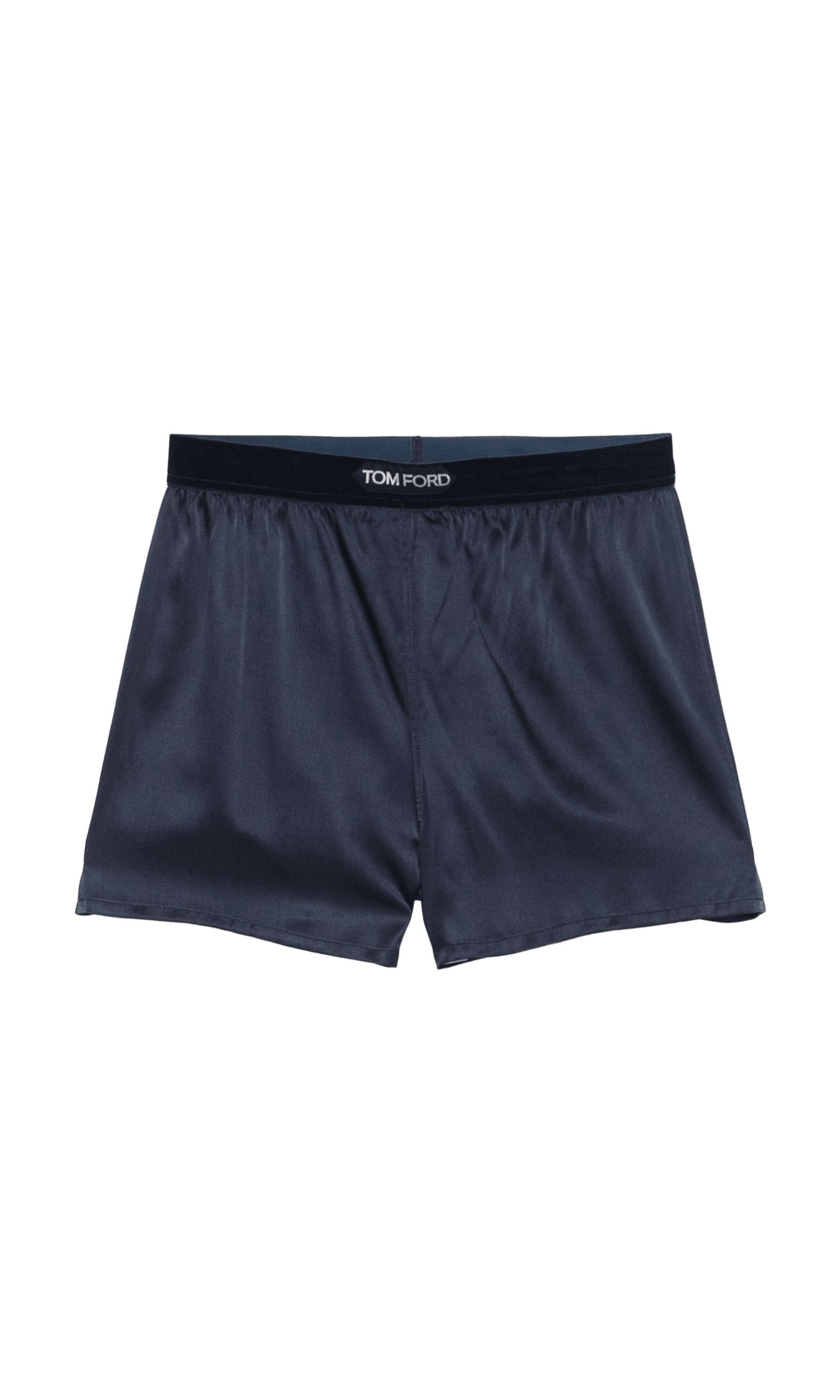 Tom Ford Blue Shorts Glam Steals