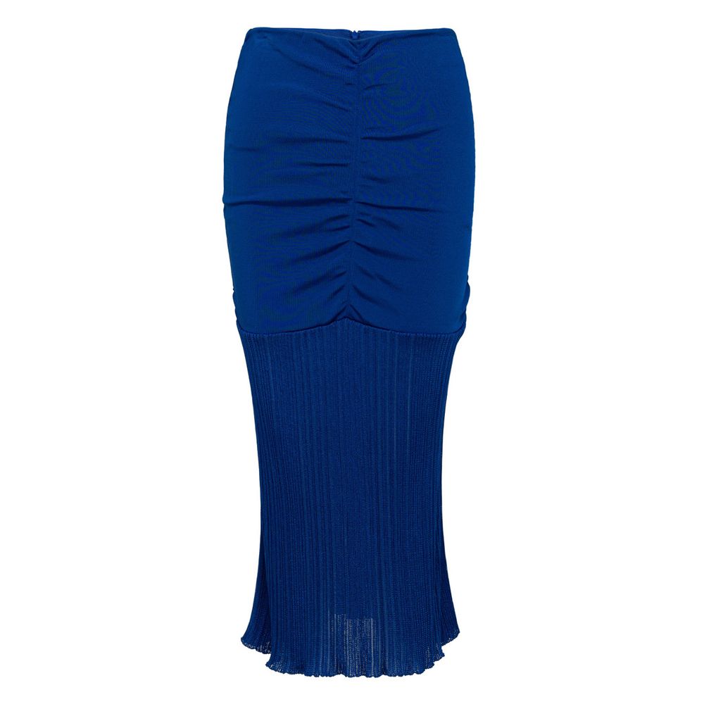 Tom Ford Blue Viscose Midi Glam Steals