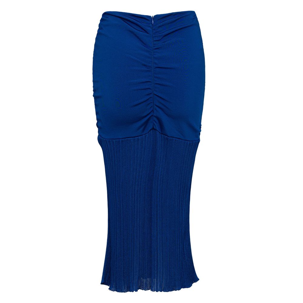 Tom Ford Blue Viscose Midi Glam Steals