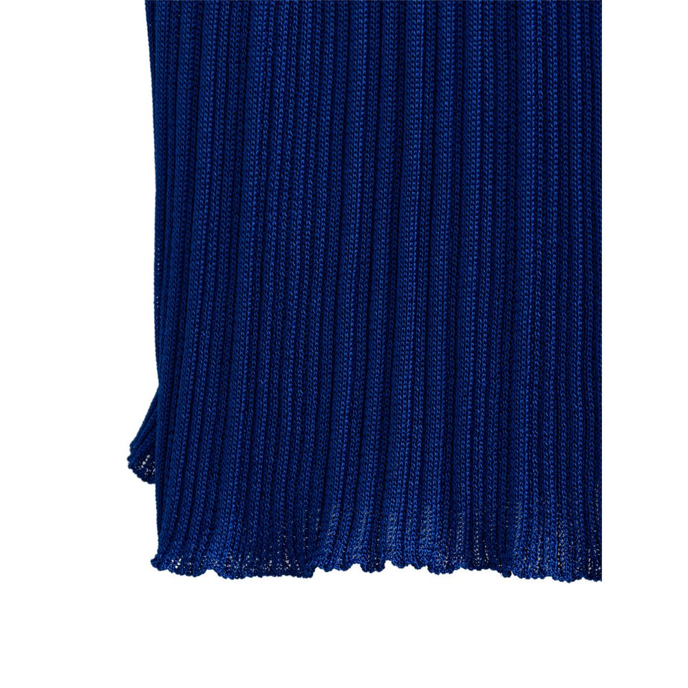 Tom Ford Blue Viscose Midi Glam Steals
