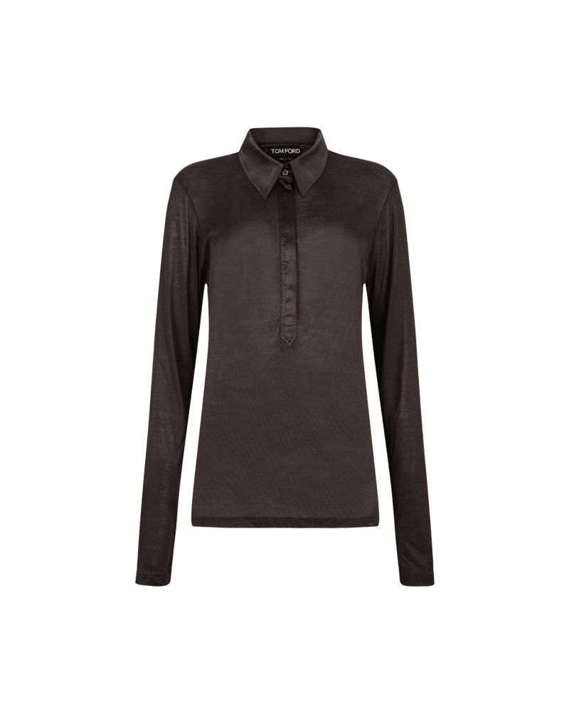 Tom Ford Brown T-Shirt Glam Steals