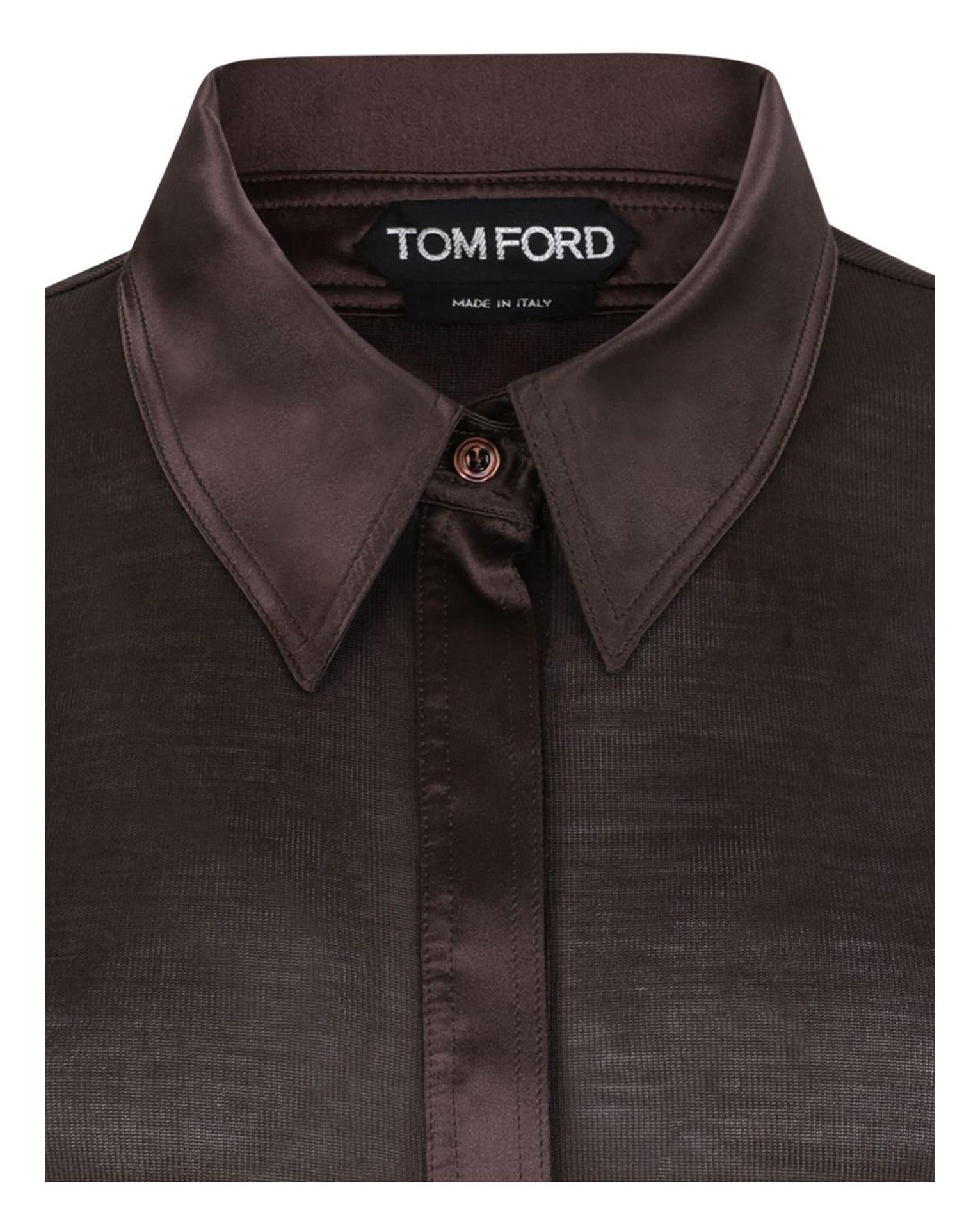 Tom Ford Brown T-shirt Glam Steals