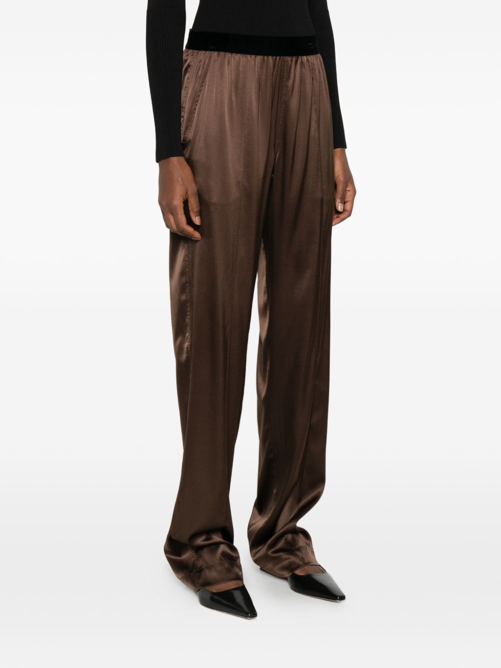 Tom Ford Brown Trouser Glam Steals