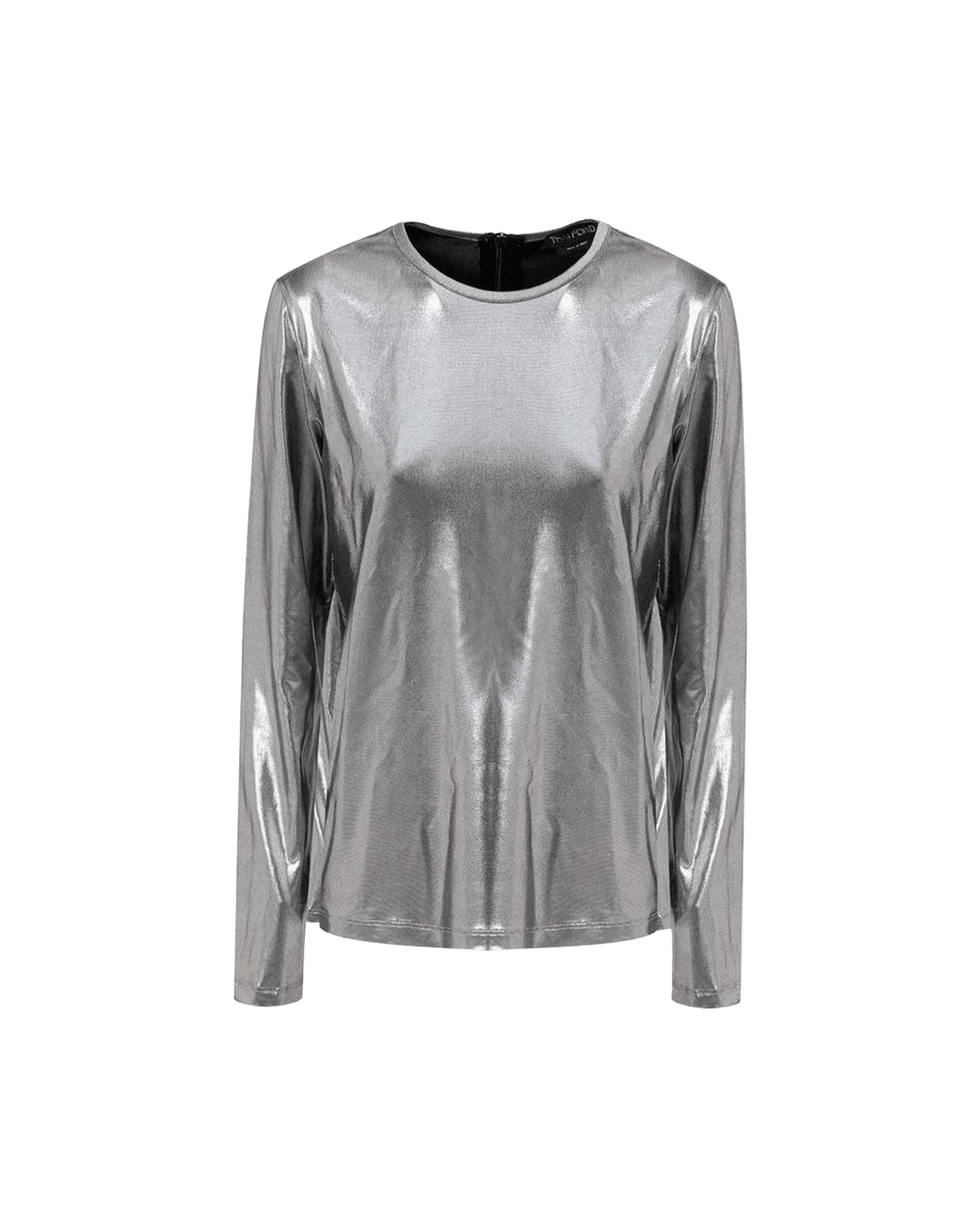 Tom Ford Gray Viscose Long Sleeve Glam Steals