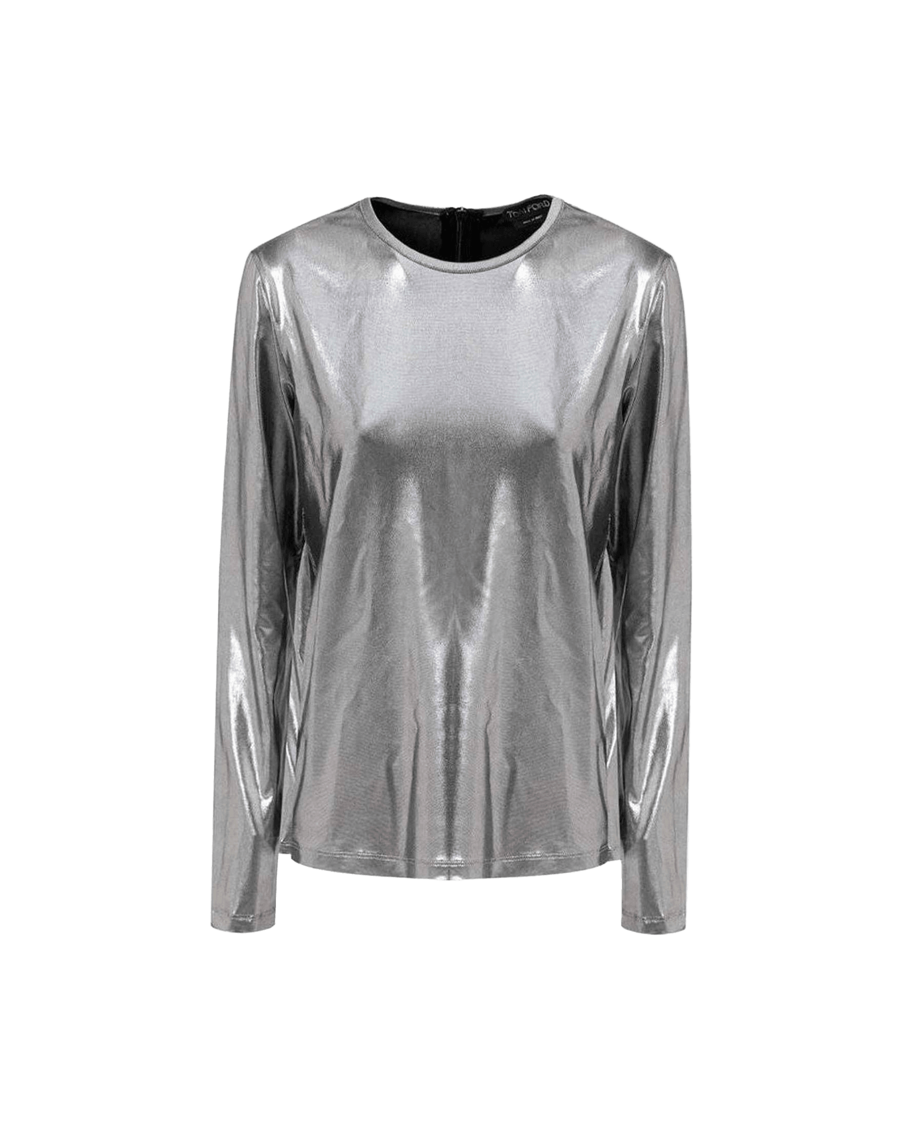 Tom Ford Gray Viscose Long Sleeve Glam Steals