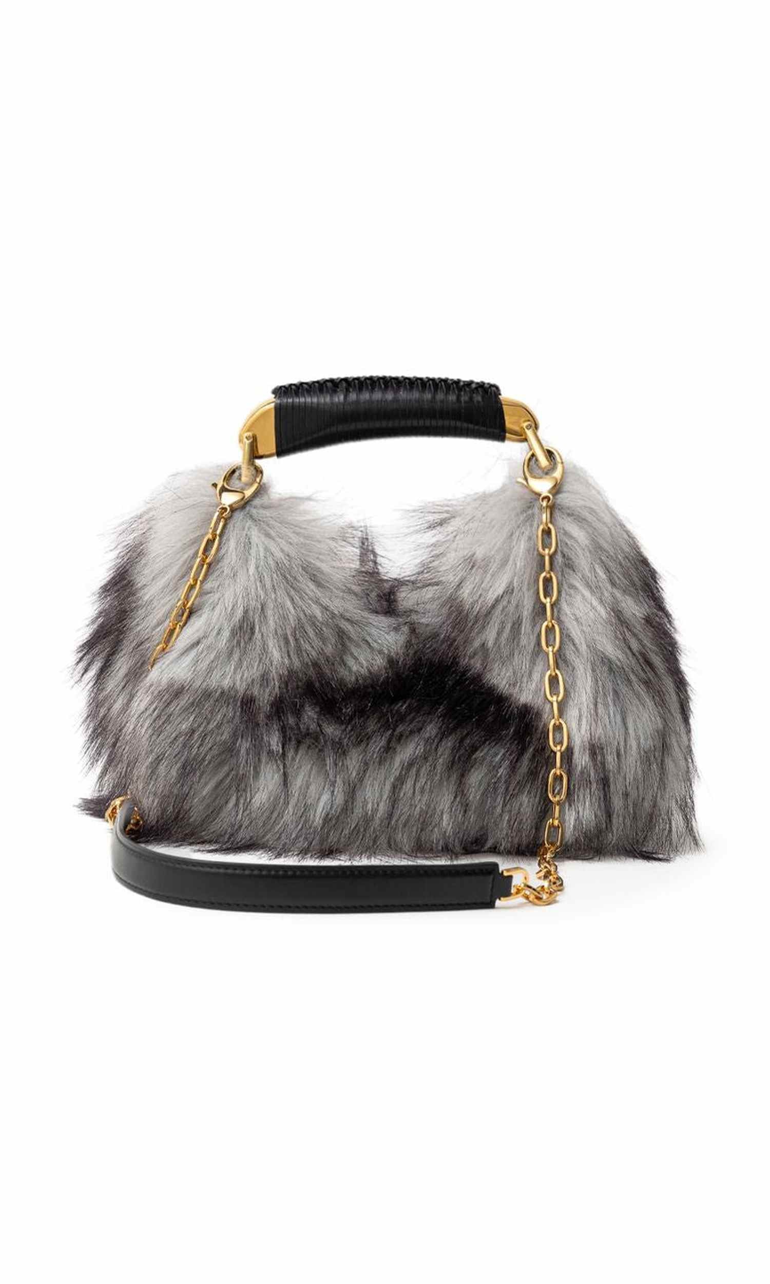Tom Ford Leather Gray Handbag Glam Steals