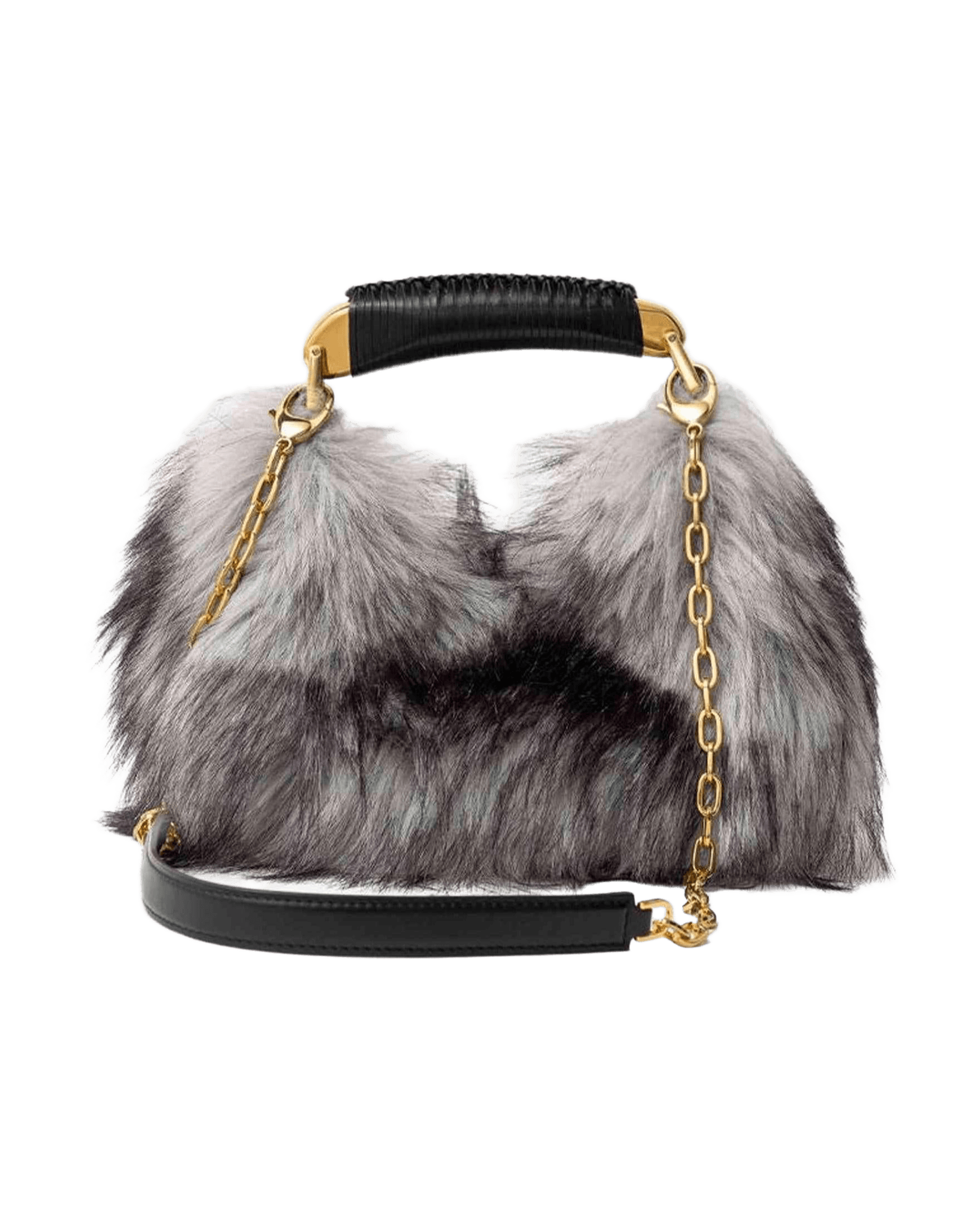 Tom Ford Leather Gray Handbag Glam Steals