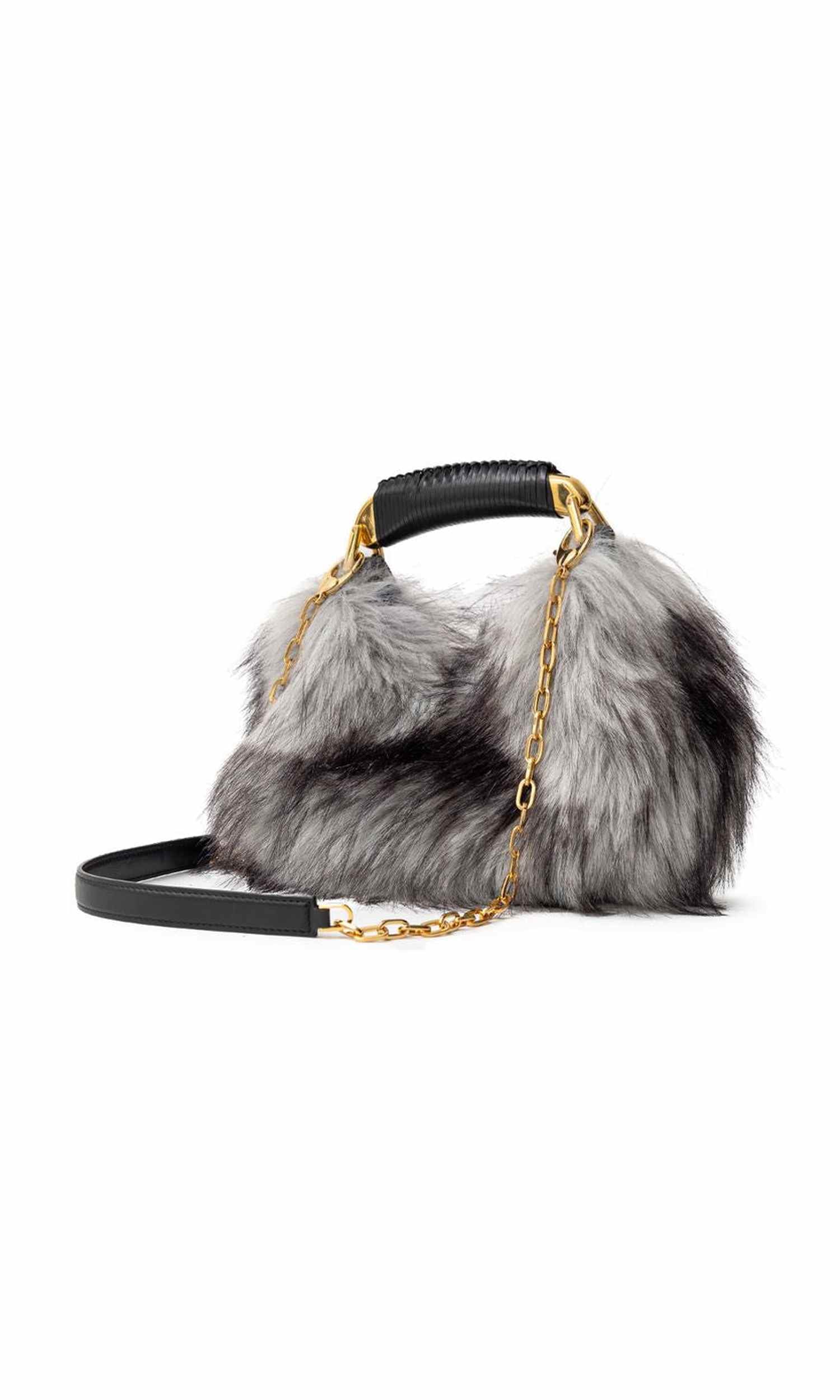 Tom Ford Leather Gray Handbag Glam Steals