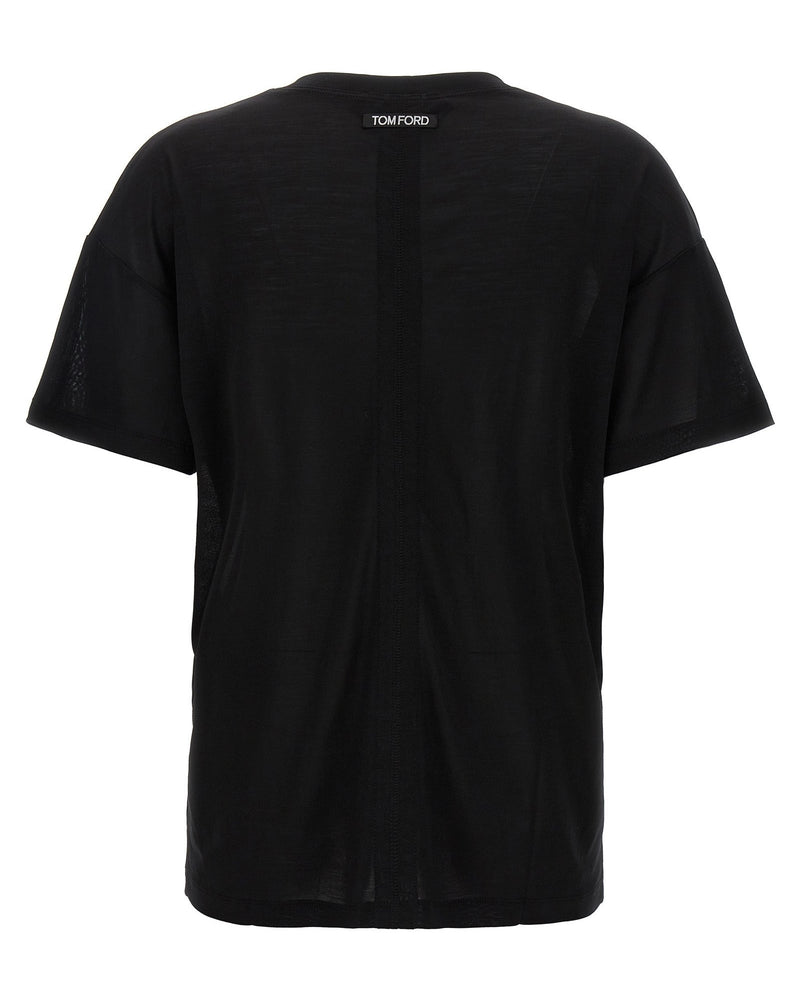 Tom Ford Logo Print T-shirt Glam Steals