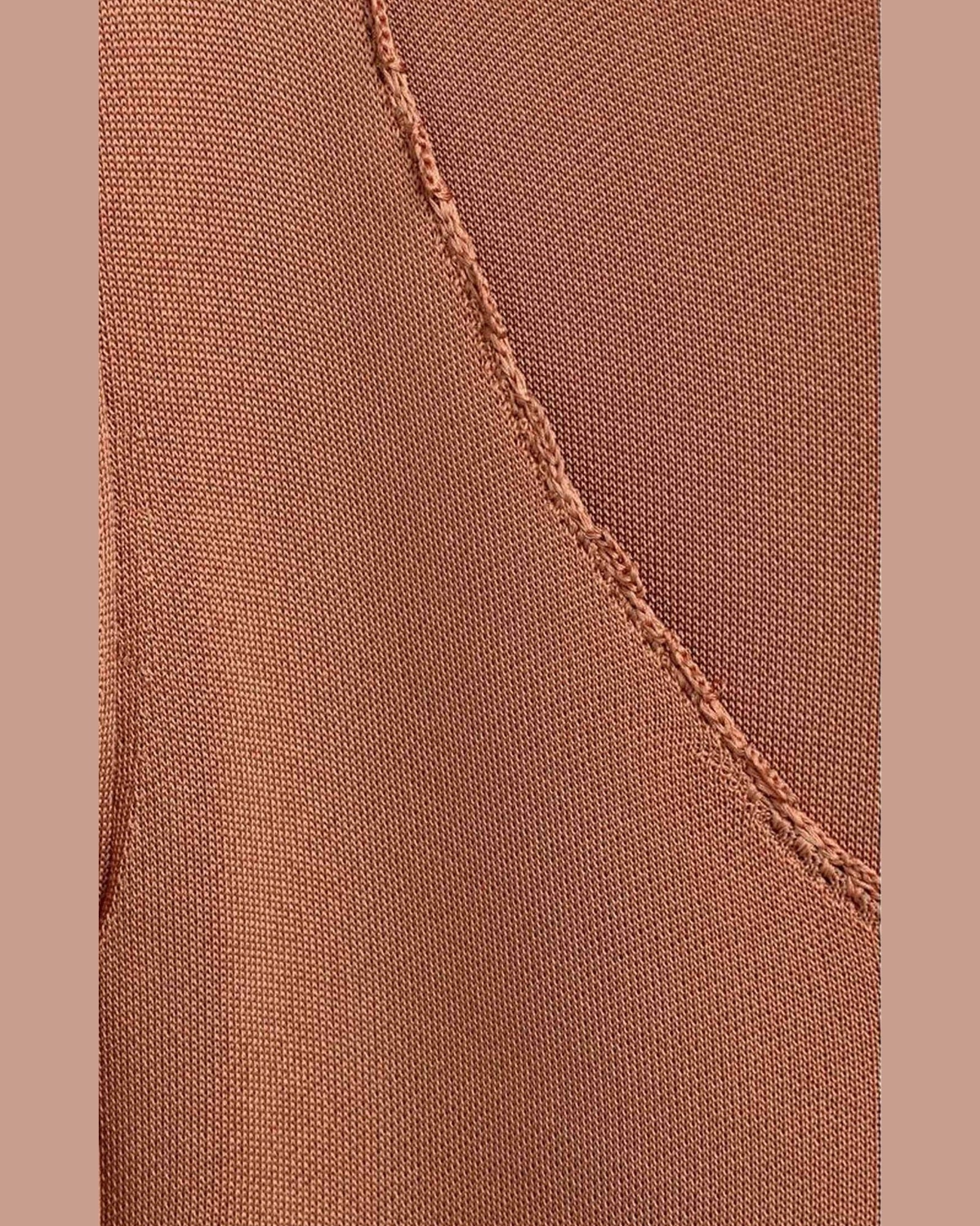 Tom Ford Orange Viscose Long Glam Steals