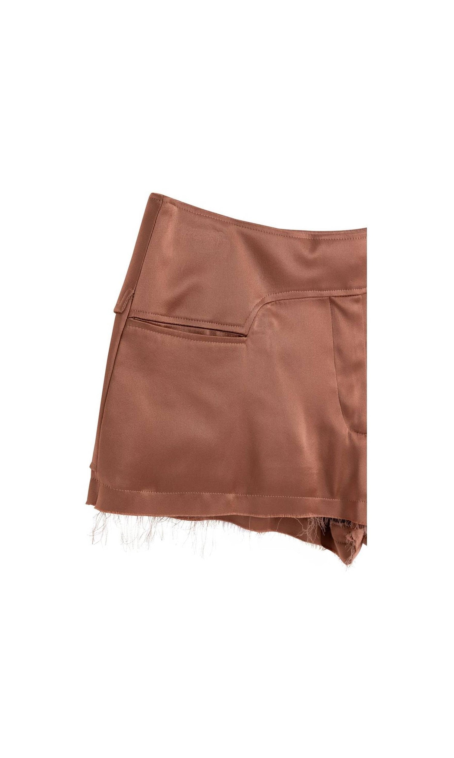 Tom Ford Pink Viscose Short Glam Steals