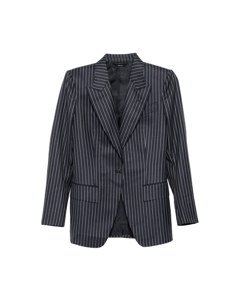 Tom Ford Pinstripe Single Breasted Blazer Glam Steals