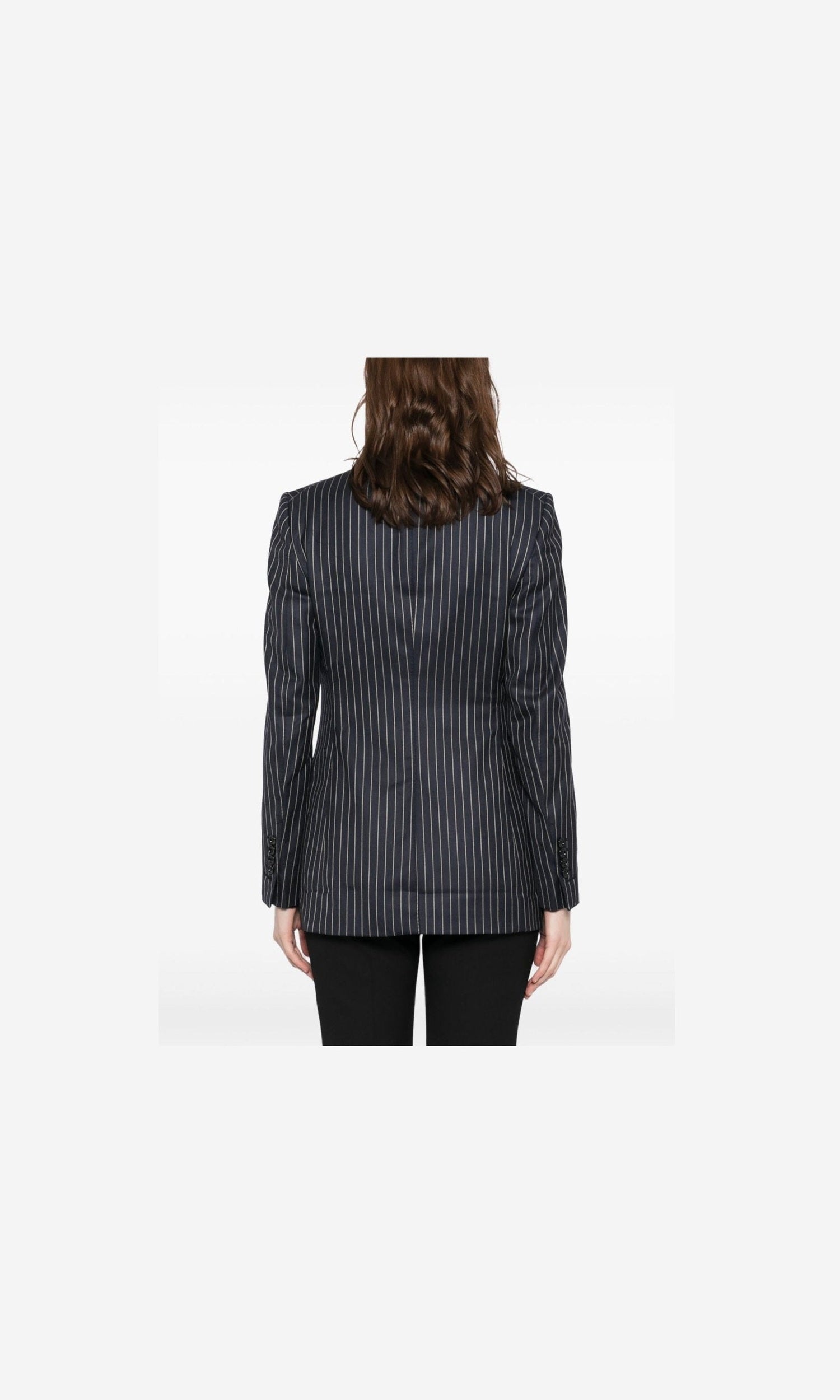 Tom Ford Pinstripe Single Breasted Blazer Glam Steals