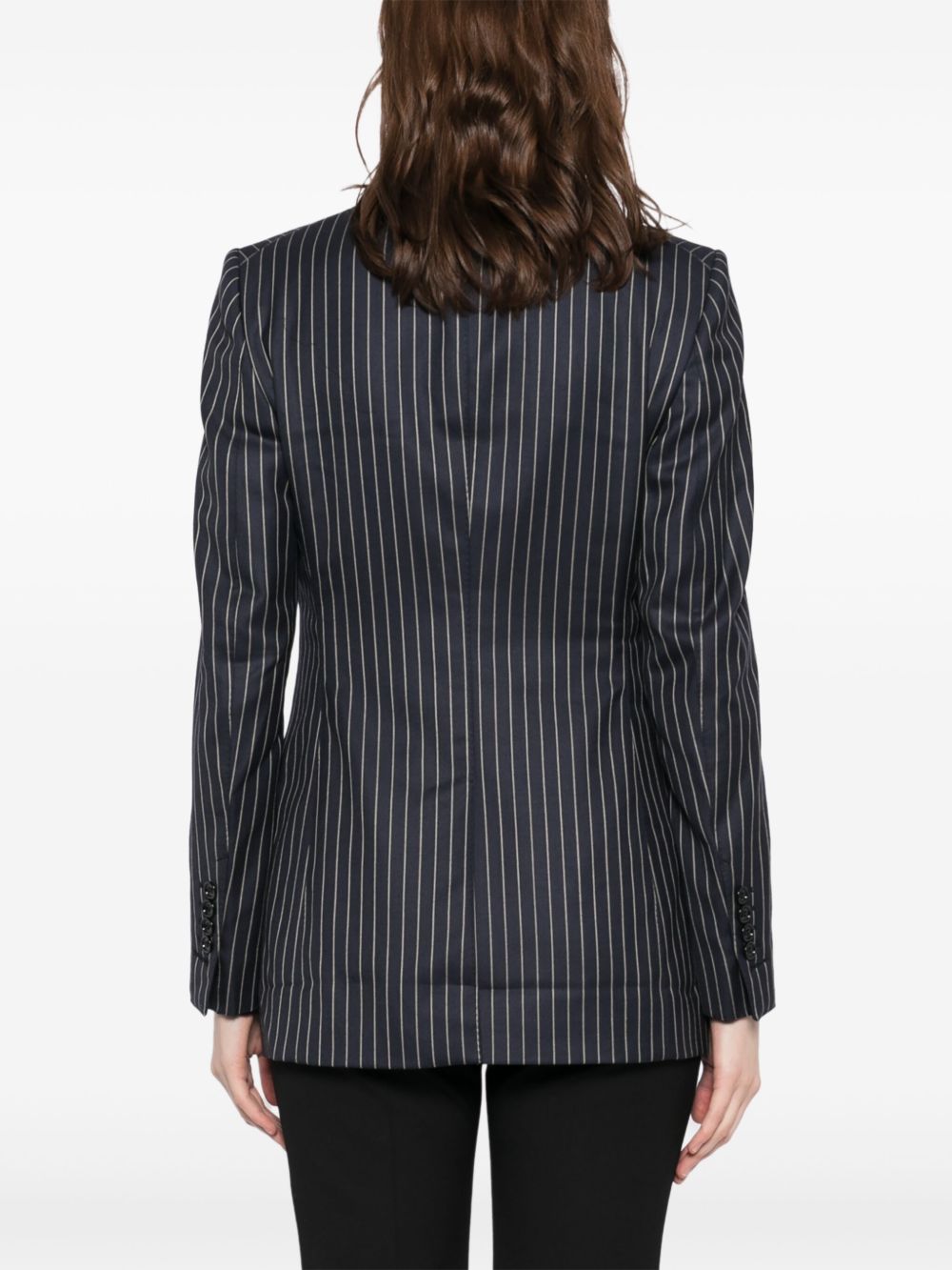 Tom Ford Pinstripe Single Breasted Blazer Glam Steals