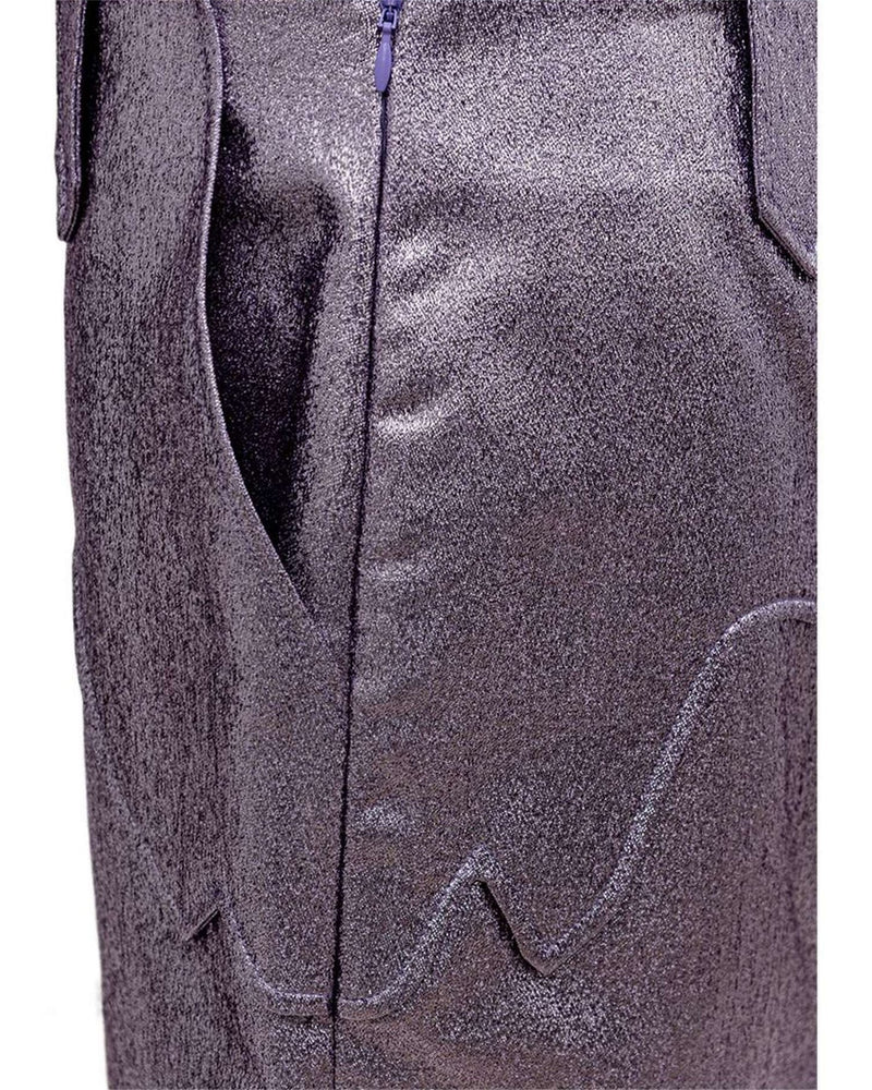 Tom Ford Purple Polyamide Skirt Glam Steals