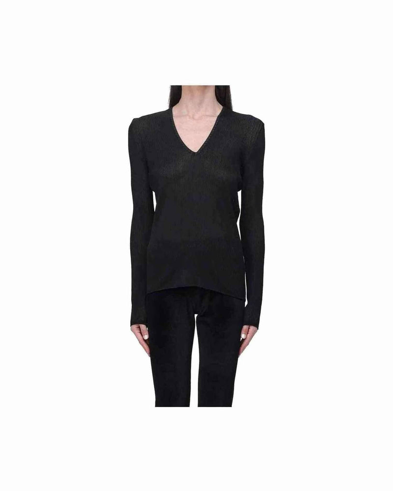 Tom Ford Sheer Fine Ribbed Top Glam Steals
