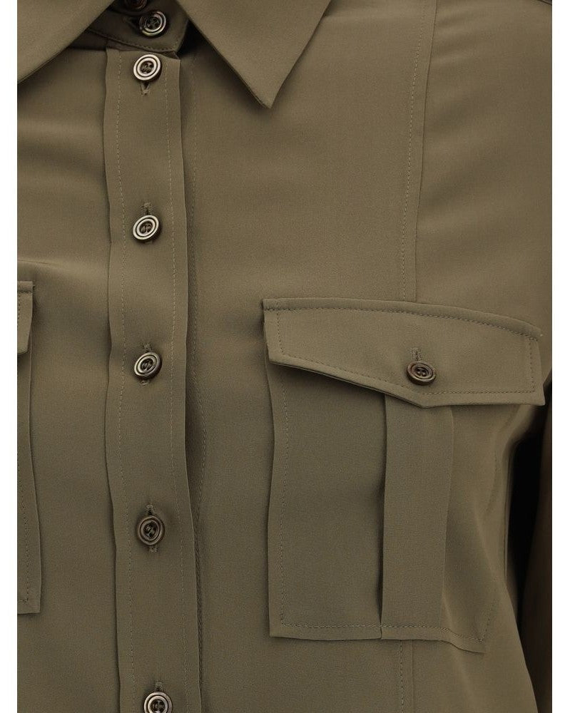 Tom Ford Silk Bicolor Dress Shirt Glam Steals