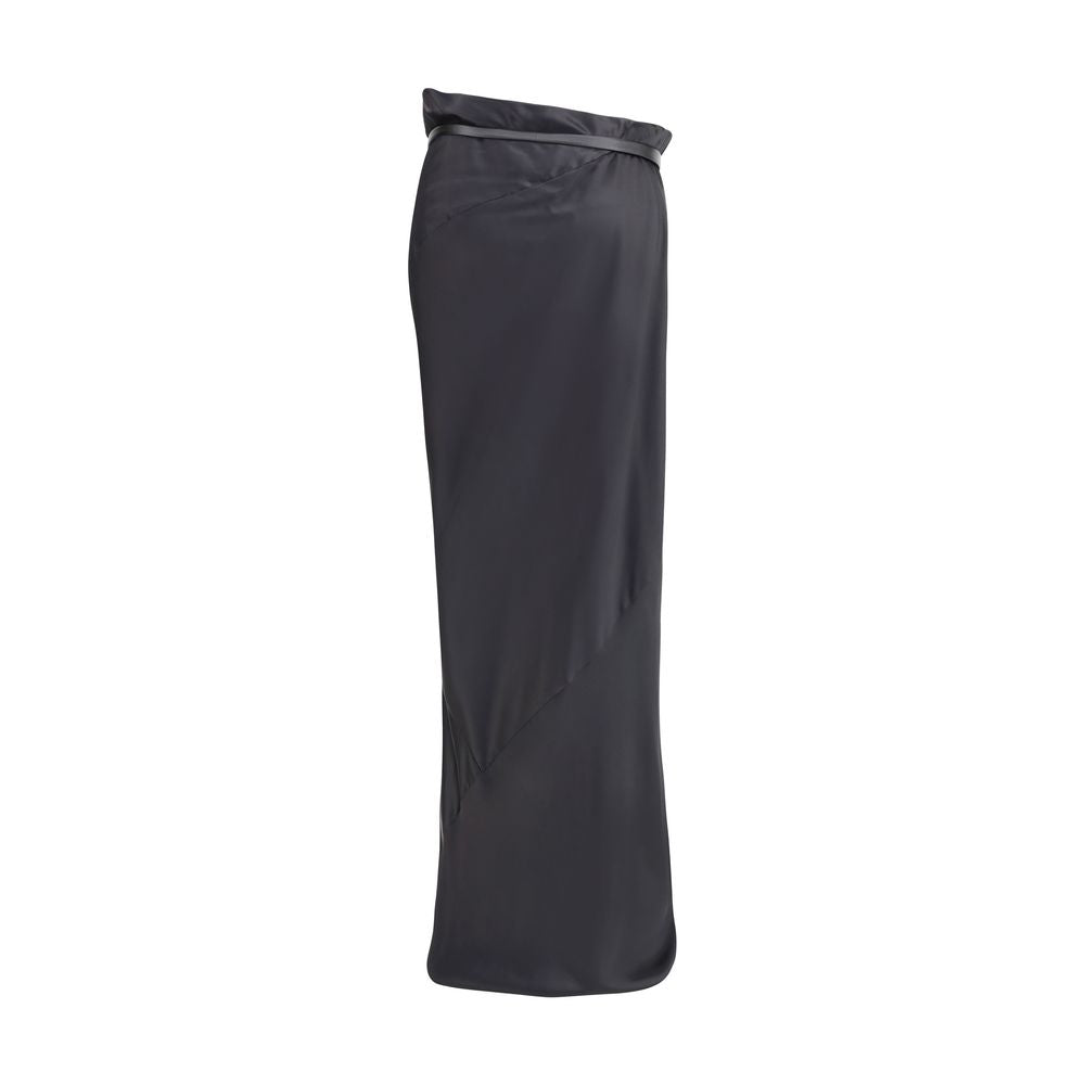 Tom Ford Silk Satin Long Skirt Glam Steals