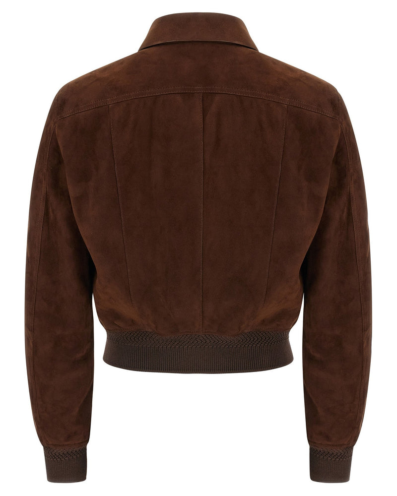 Tom Ford Suede Bomber Jacket Glam Steals