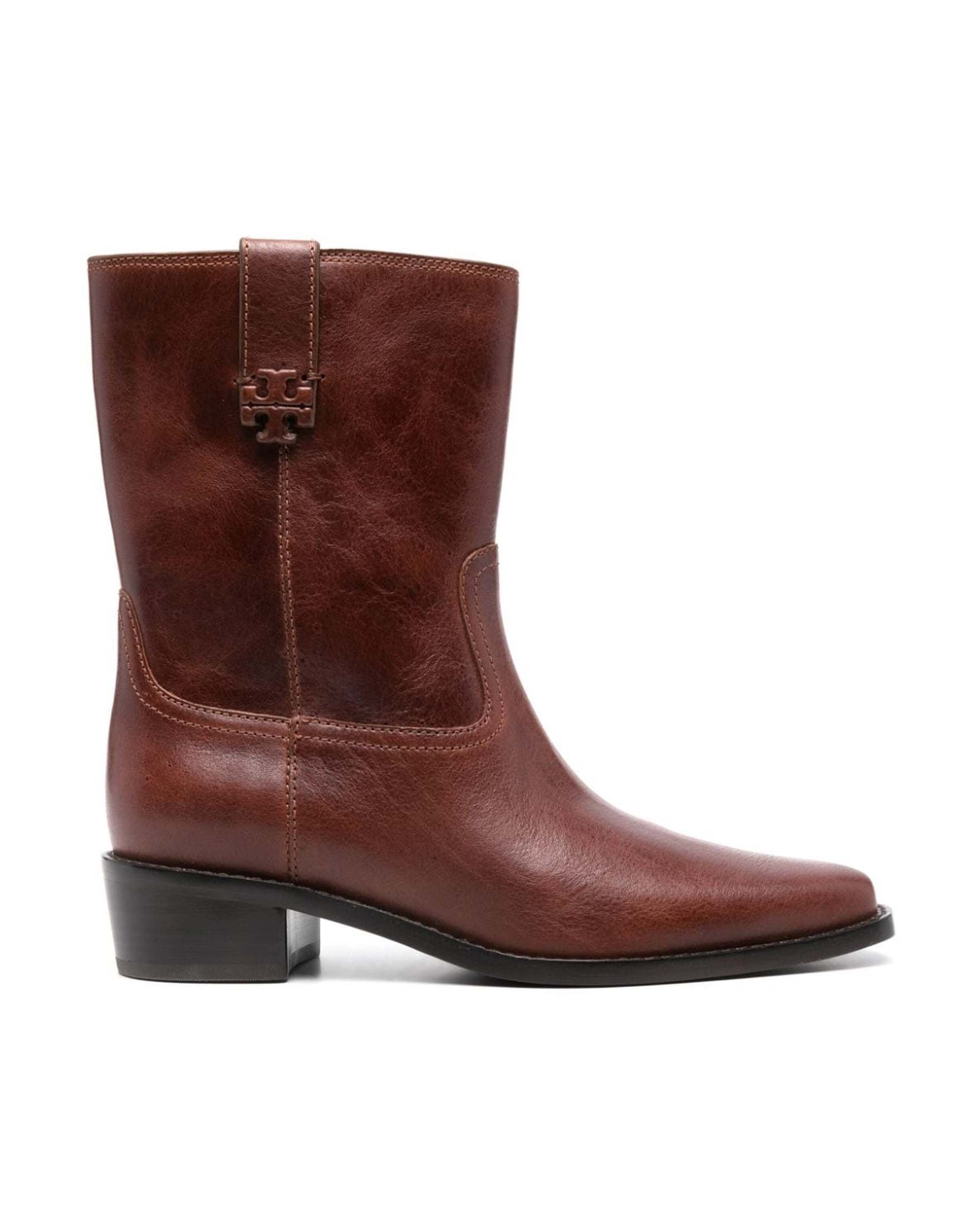 Tory Burch 40Mm Double T Motif Boots Glam Steals