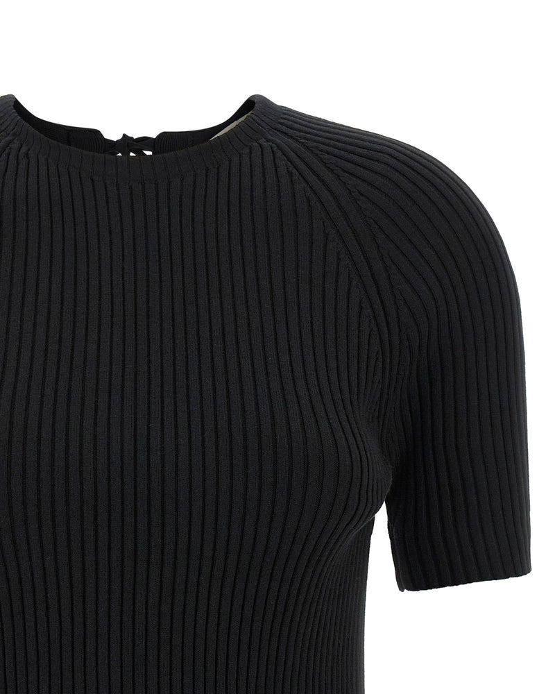 Tory Burch Back Closure Sweater Glam Steals