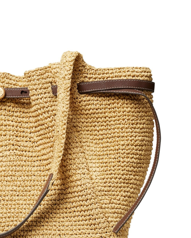 Tory Burch Romy Straw Tote Bag Glam Steals