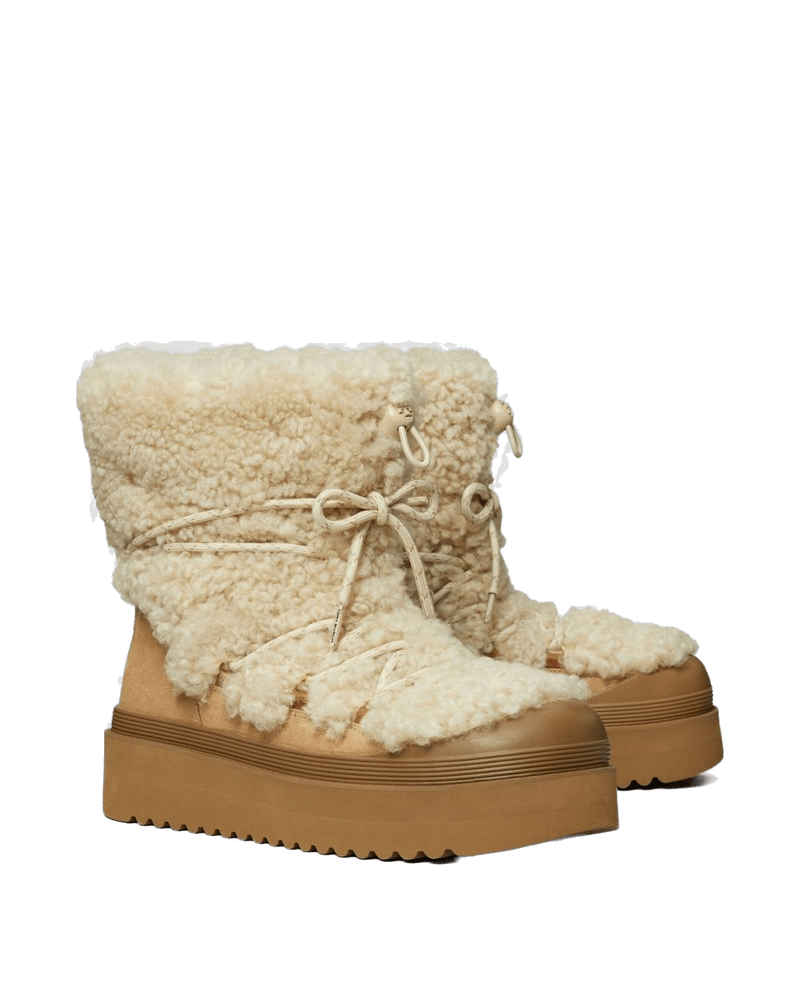 Tory Burch Beige Boots Glam Steals