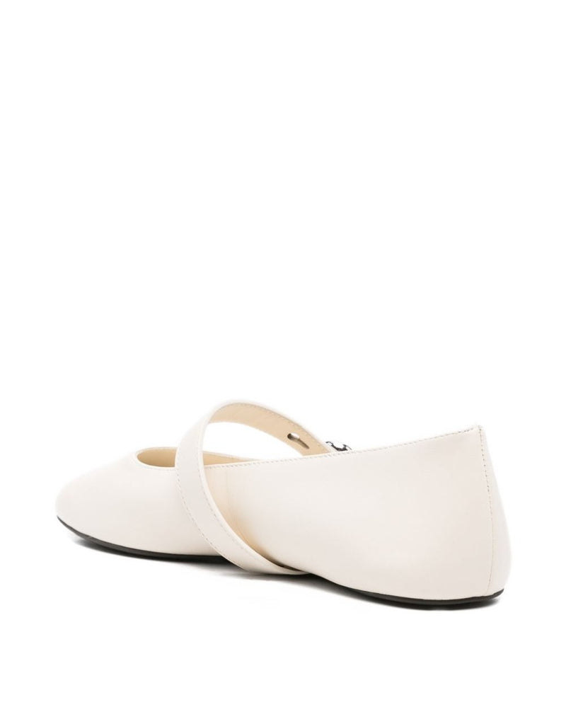 Tory Burch Beige Flat Shoes Glam Steals
