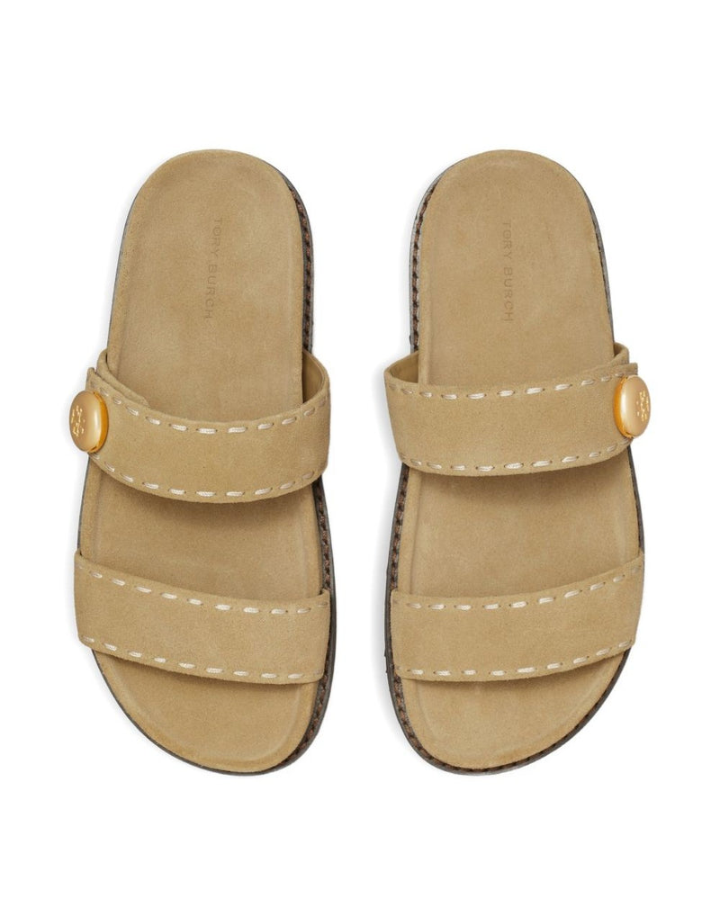 Tory Burch Beige Sandals Glam Steals